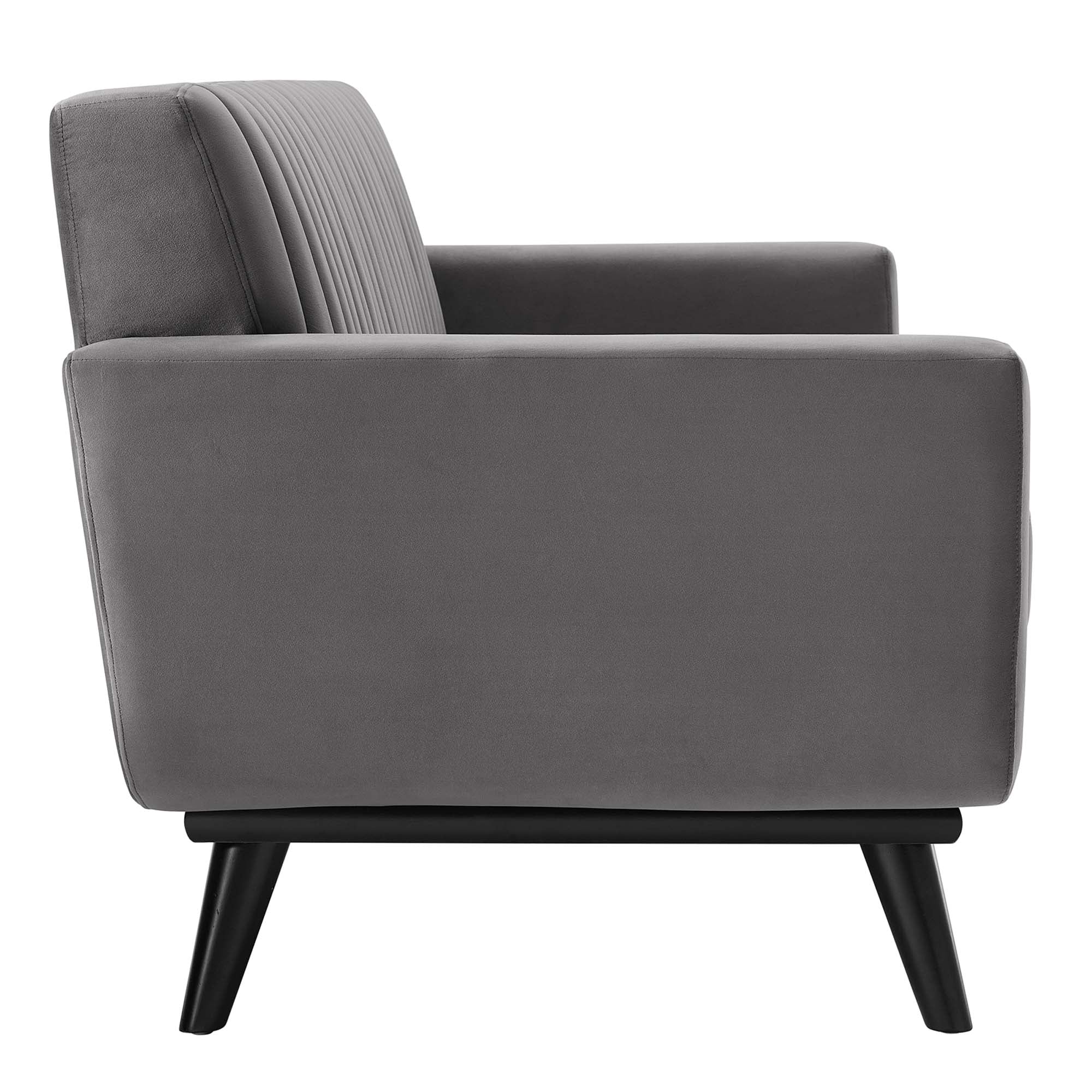 Engage Channel Tufted Performance Velvet Loveseat by Modway
