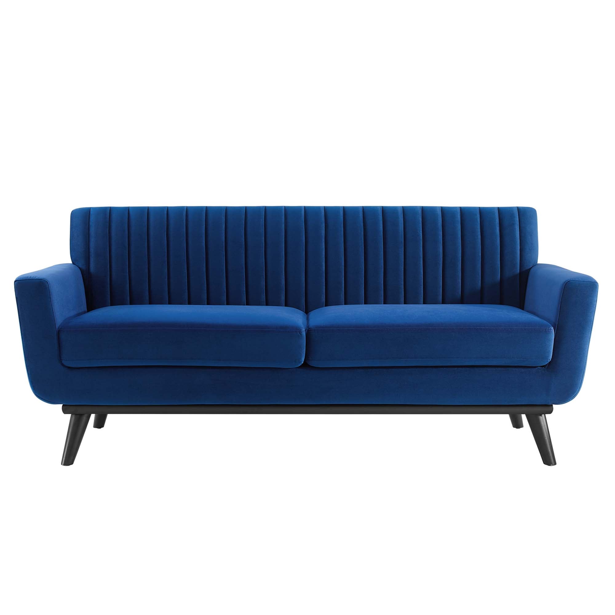 Engage Channel Tufted Performance Velvet Loveseat by Modway
