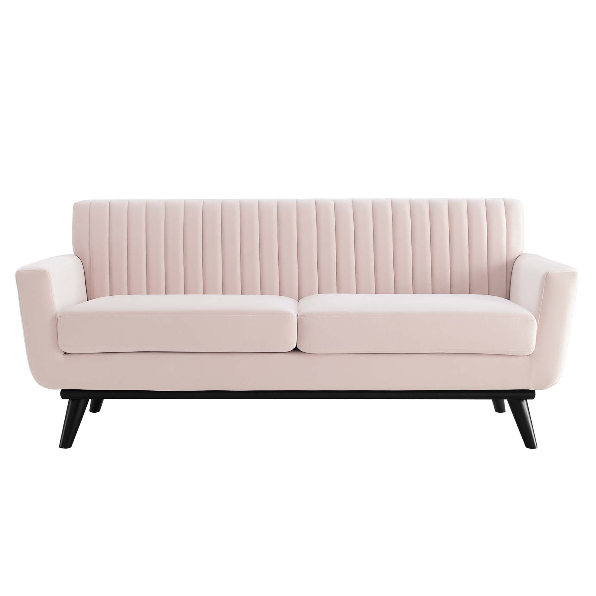 Engage Channel Tufted Performance Velvet Loveseat by Modway