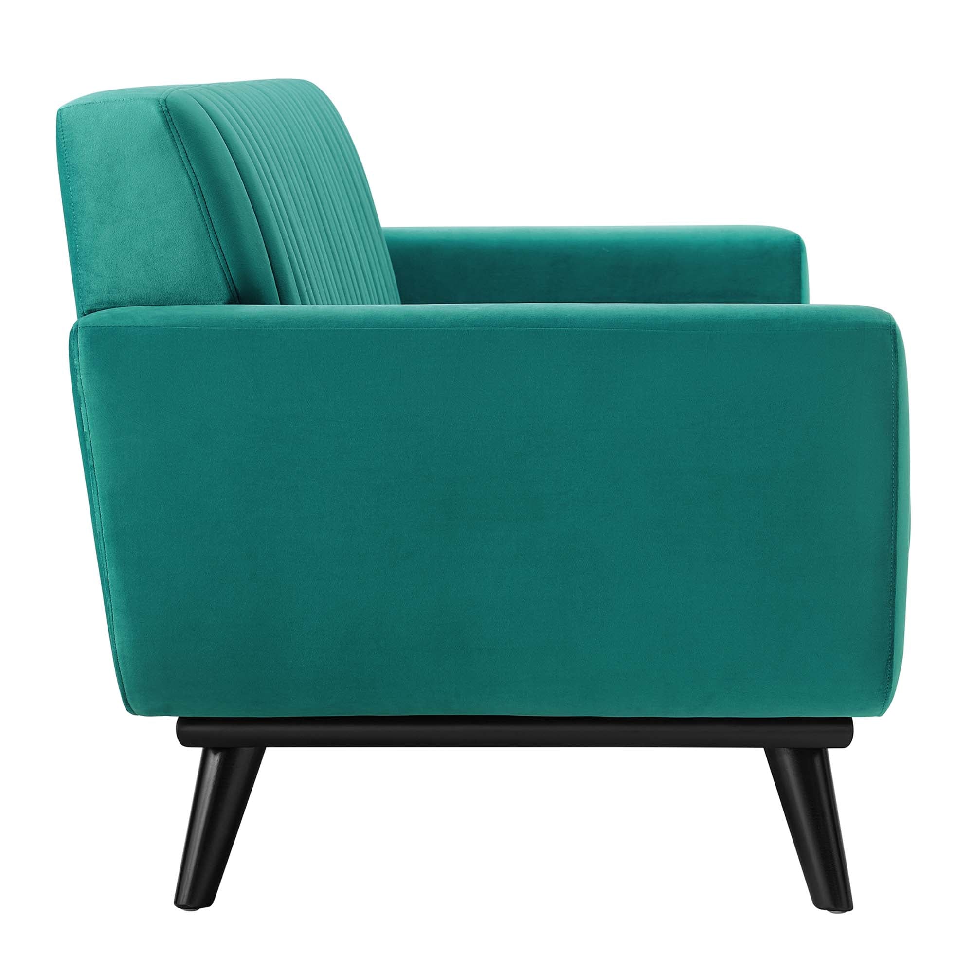 Engage Channel Tufted Performance Velvet Loveseat by Modway