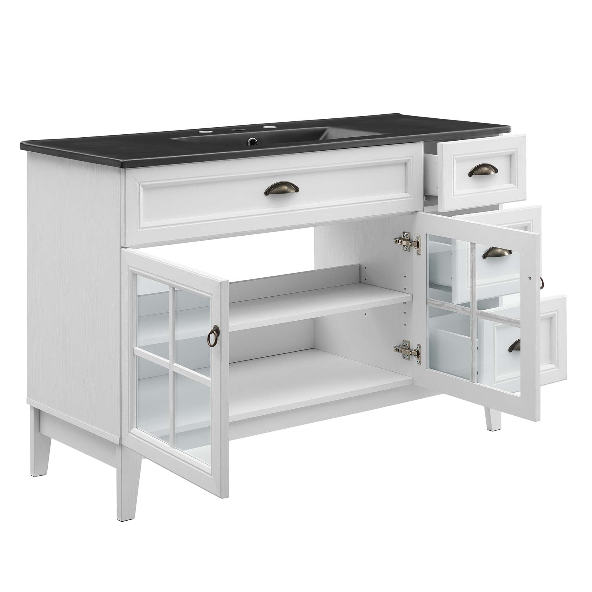 Isle Bathroom Vanity Basin Included by Modway