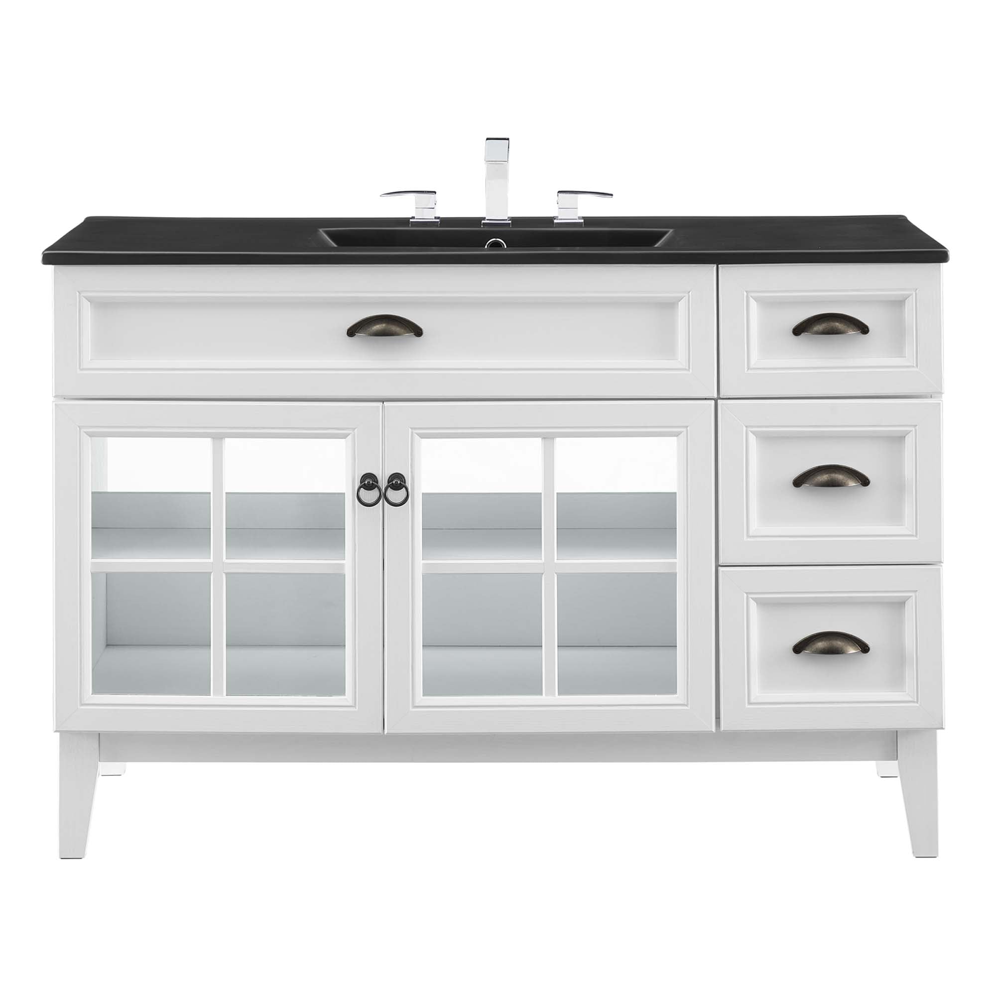 Isle Bathroom Vanity Basin Included by Modway