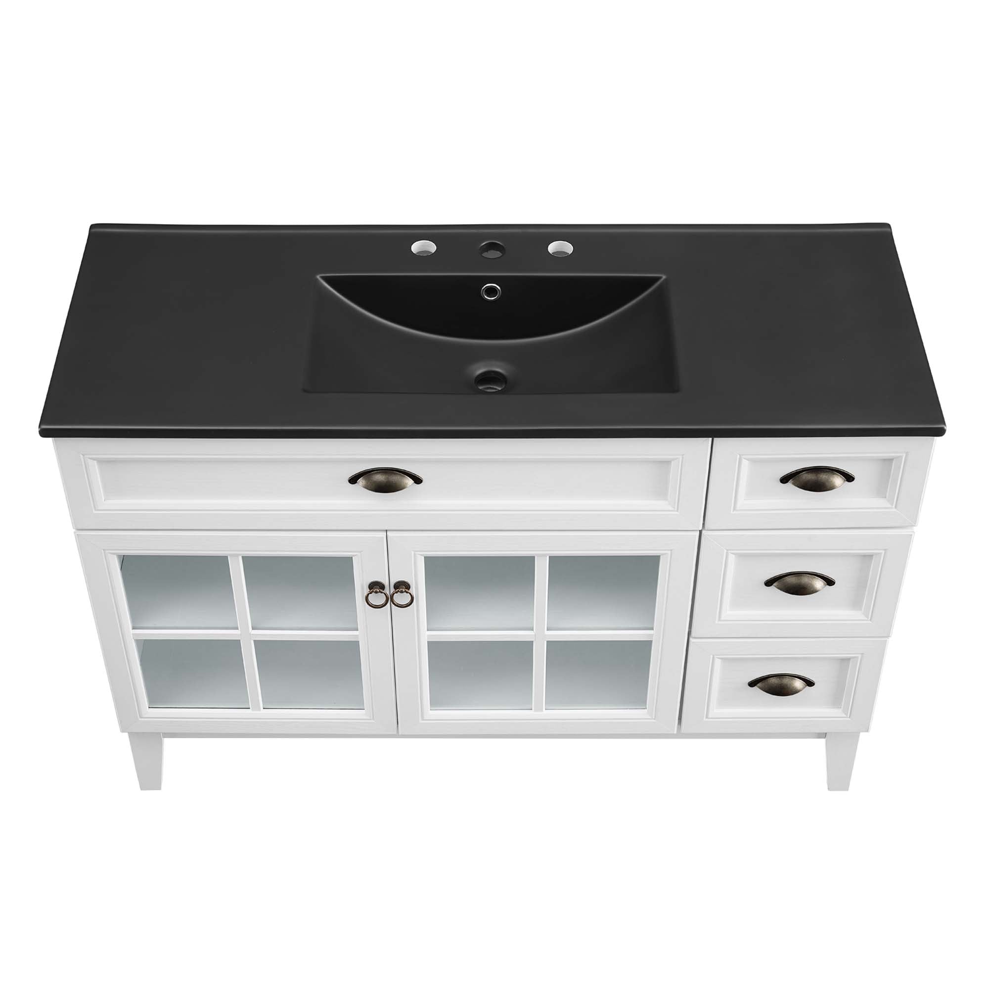 Isle Bathroom Vanity Basin Included by Modway