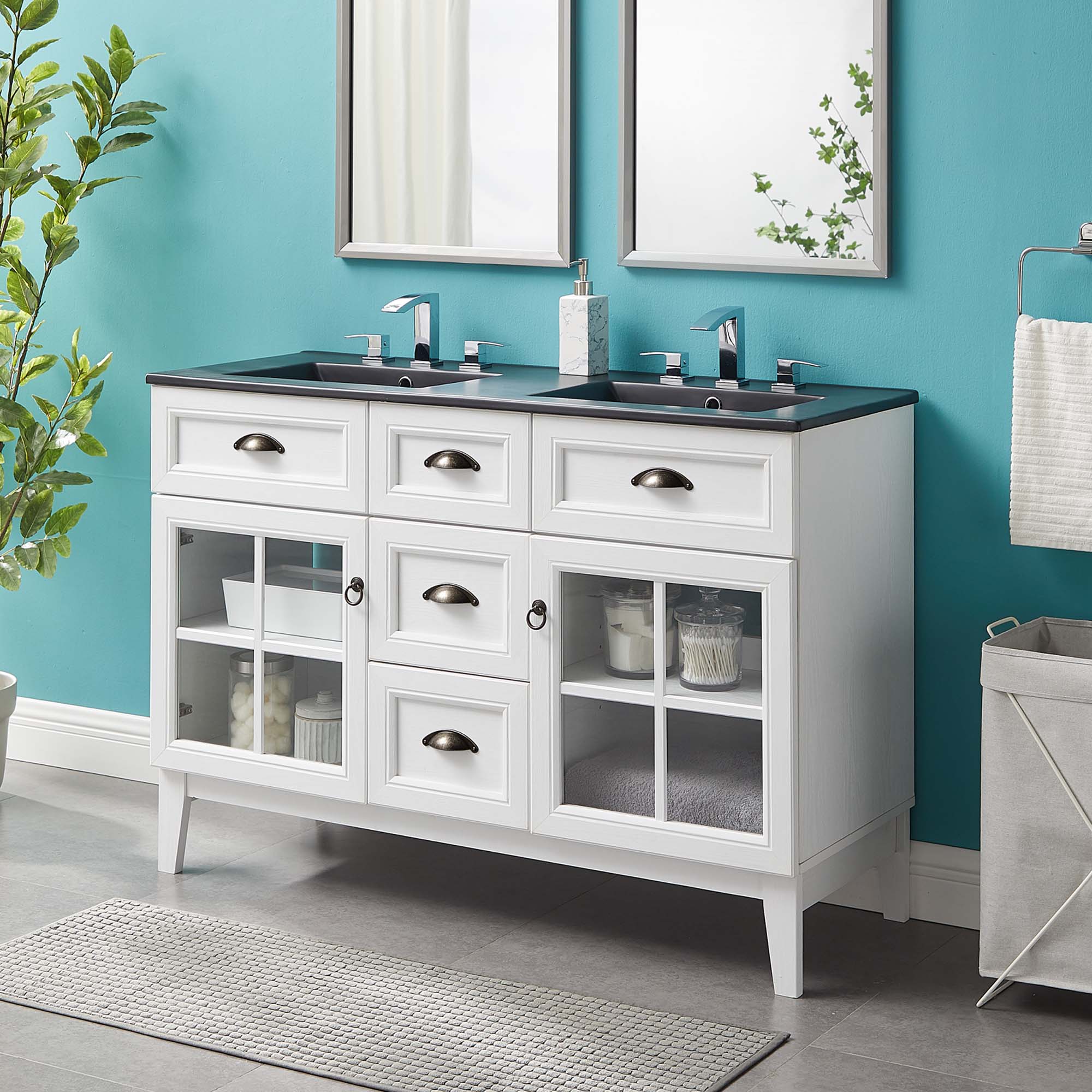 Isle Bathroom Vanity Basin Included by Modway