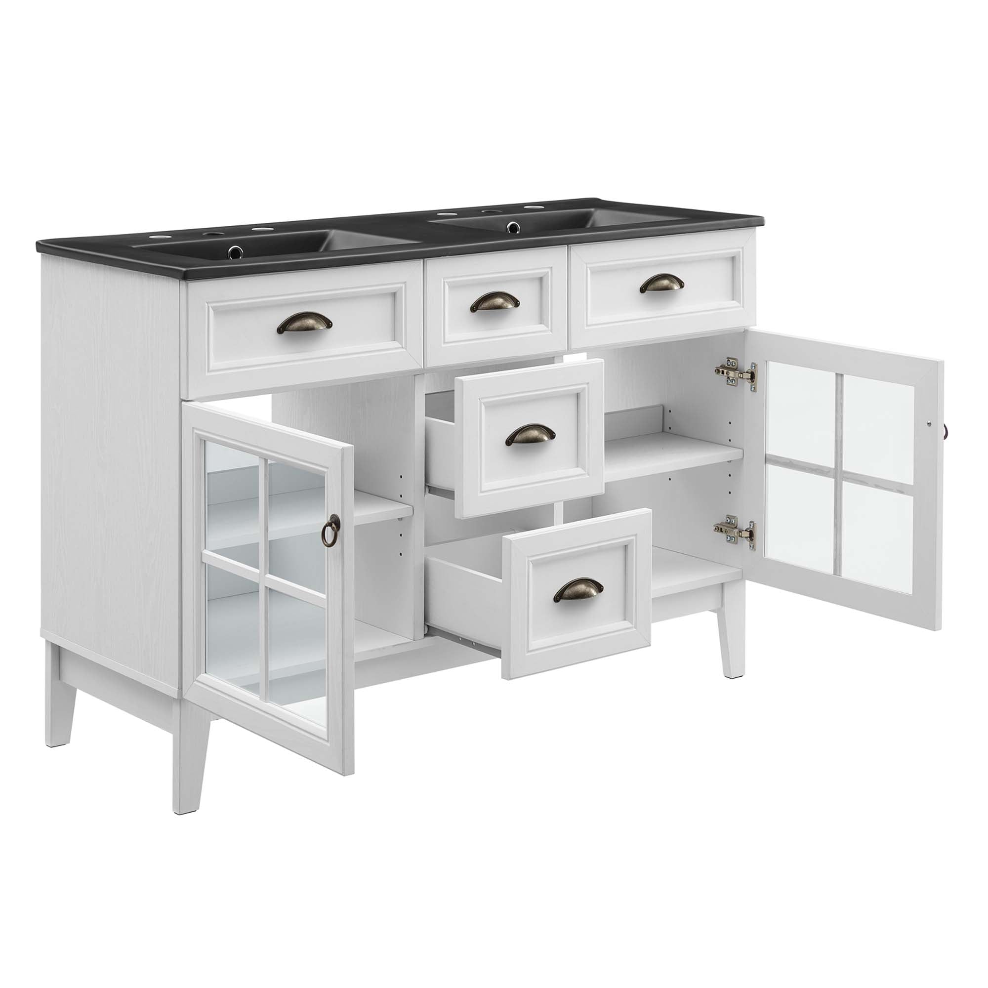 Isle Bathroom Vanity Basin Included by Modway