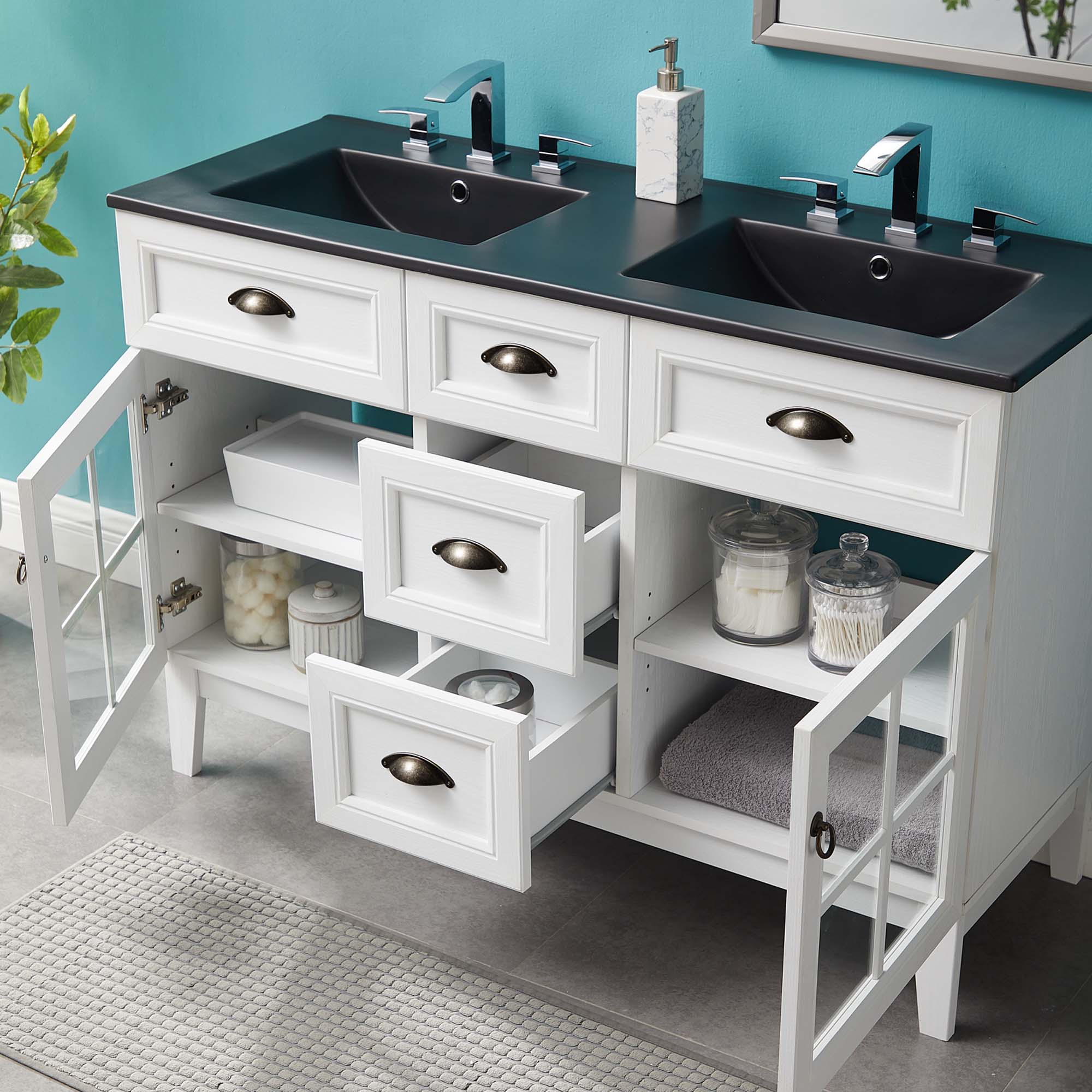 Isle Bathroom Vanity Basin Included by Modway