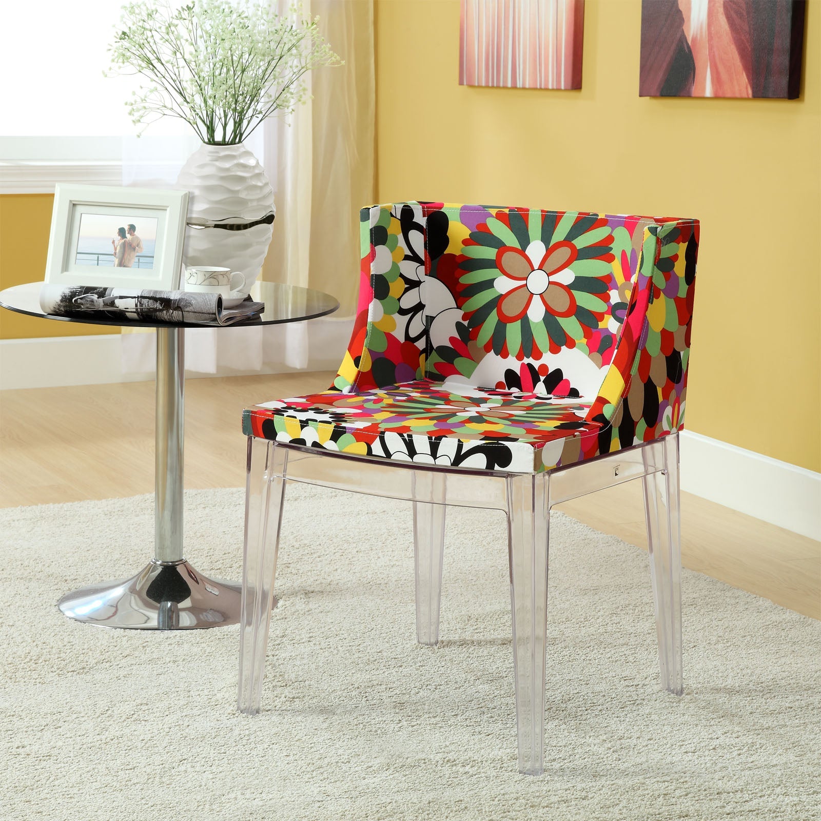 Flower Dining Side Chair by Modway