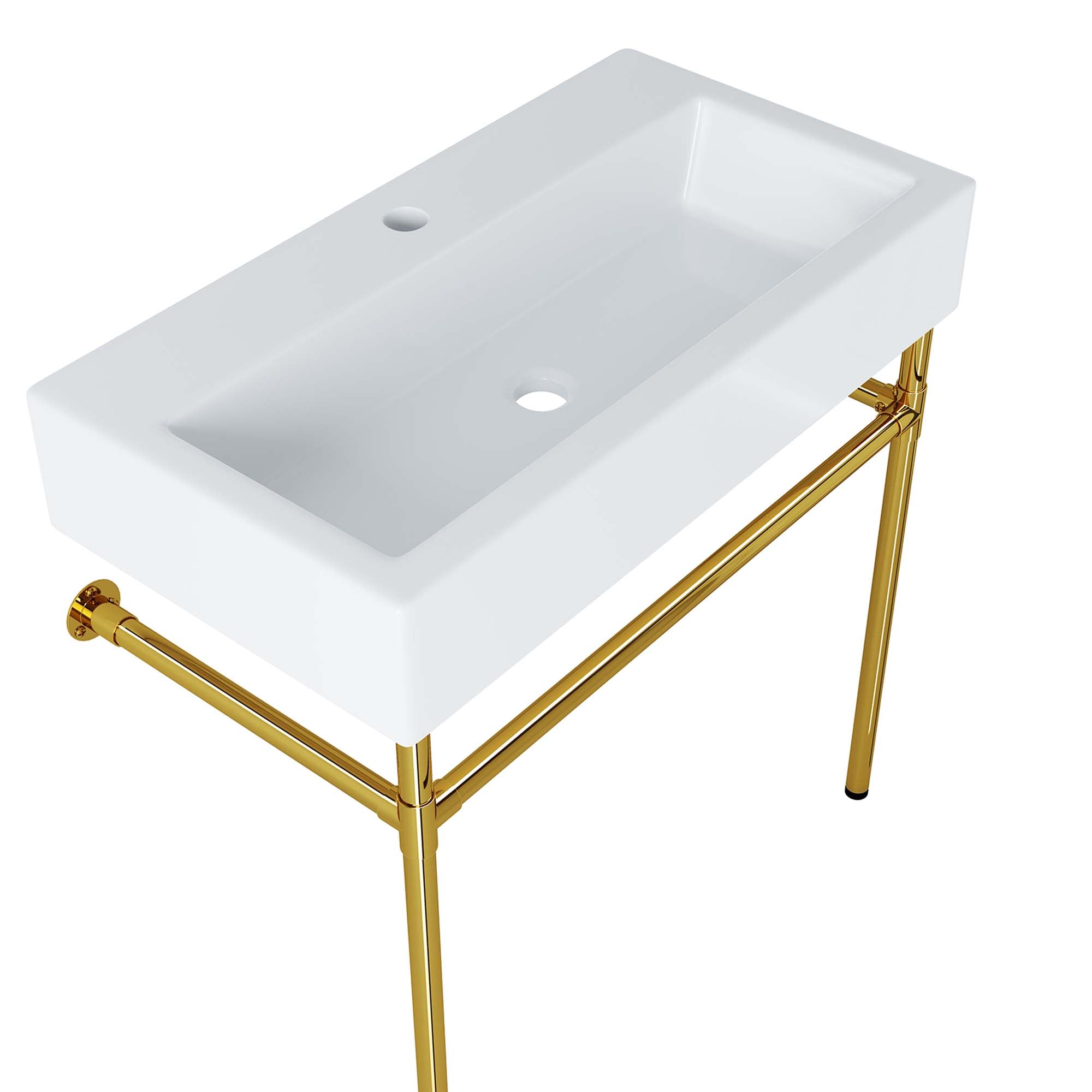 Redeem Wall-Mount Bathroom Vanity Basin Included by Modway