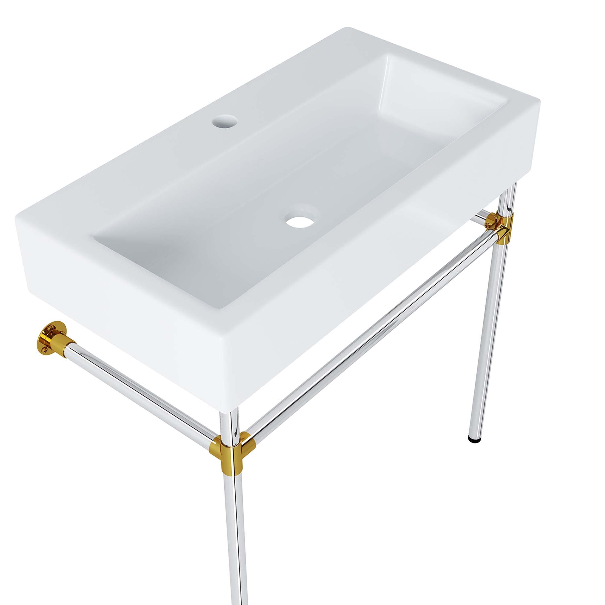 Redeem Wall-Mount Bathroom Vanity Basin Included by Modway