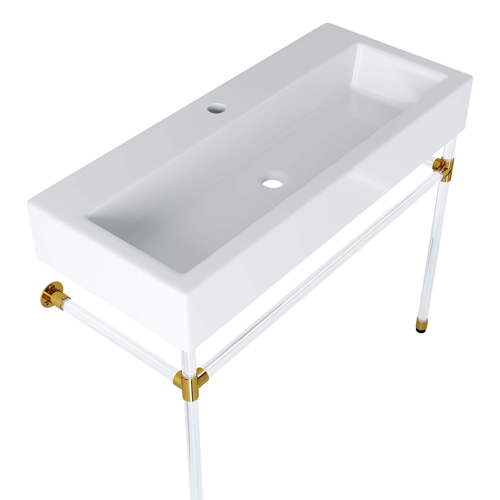Redeem Wall-Mount Bathroom Vanity Basin Included by Modway