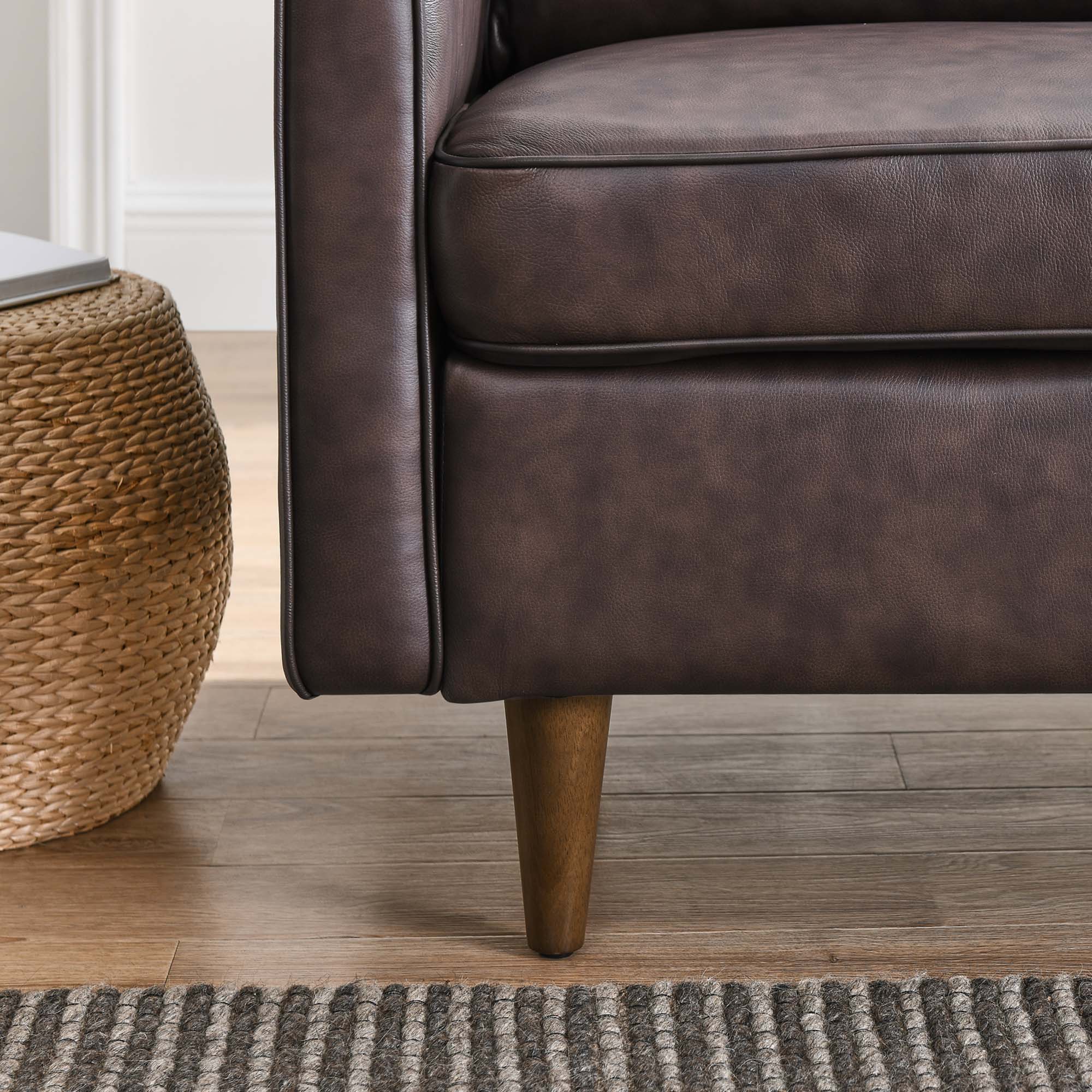 Impart Genuine Leather Armchair by Modway