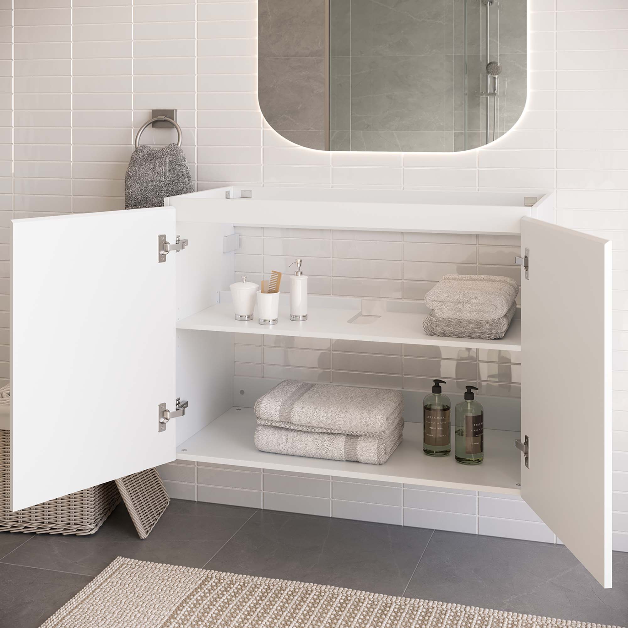 Bryn Wall-Mount Bathroom Cabinet Basin Not Included by Modway