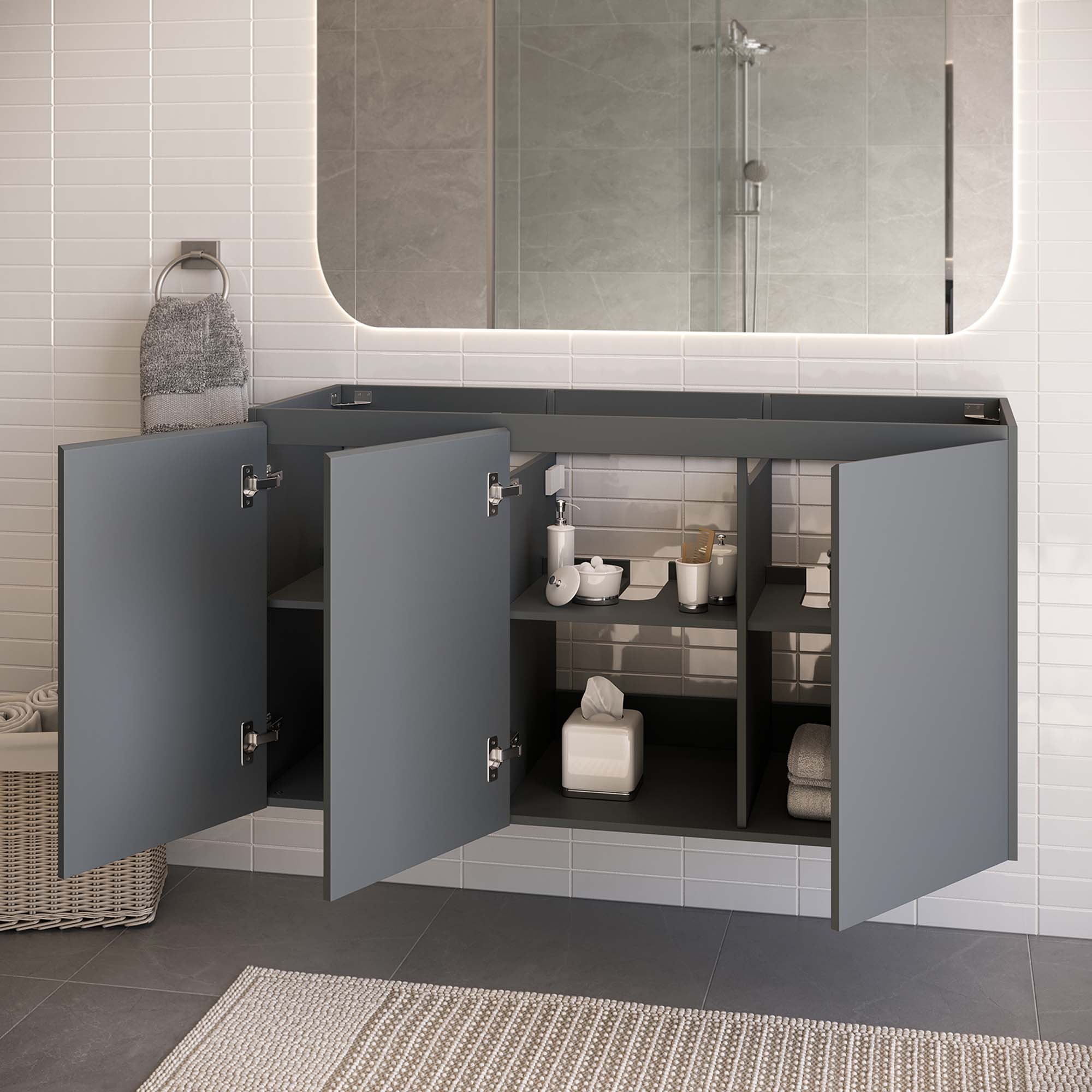 Bryn Wall-Mount Bathroom Cabinet Basin Not Included by Modway