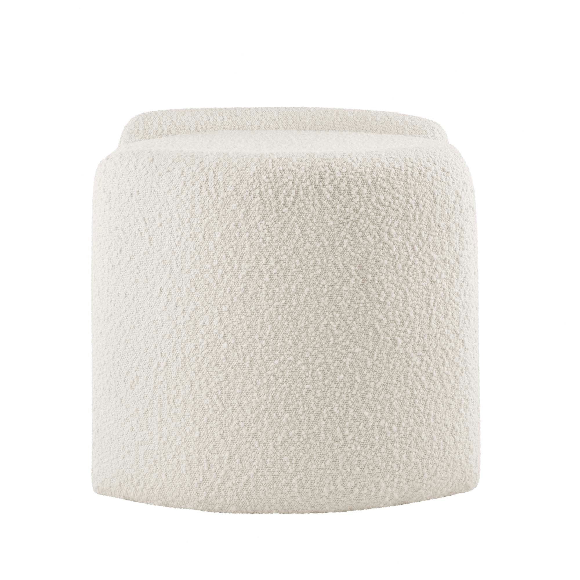Nebula Boucle Upholstered Upholstered Ottoman by Modway