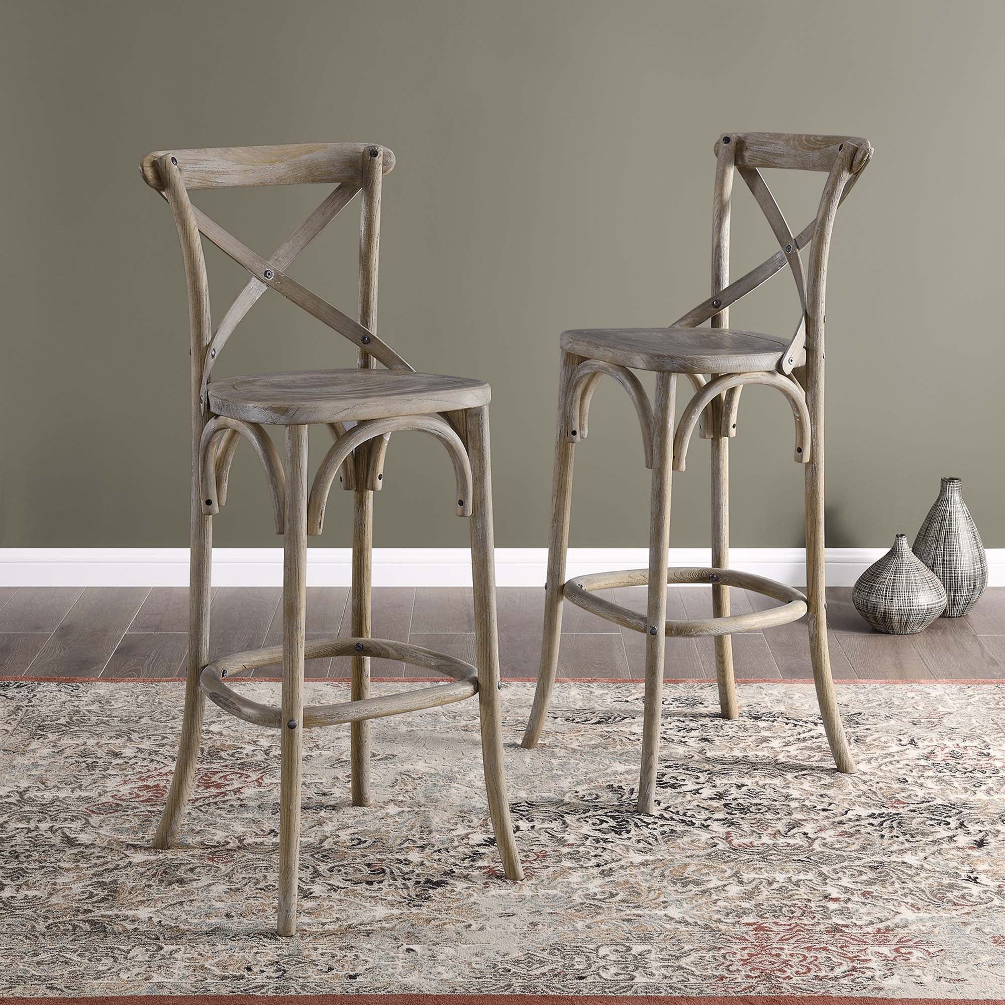 Gear Bar Stool by Modway