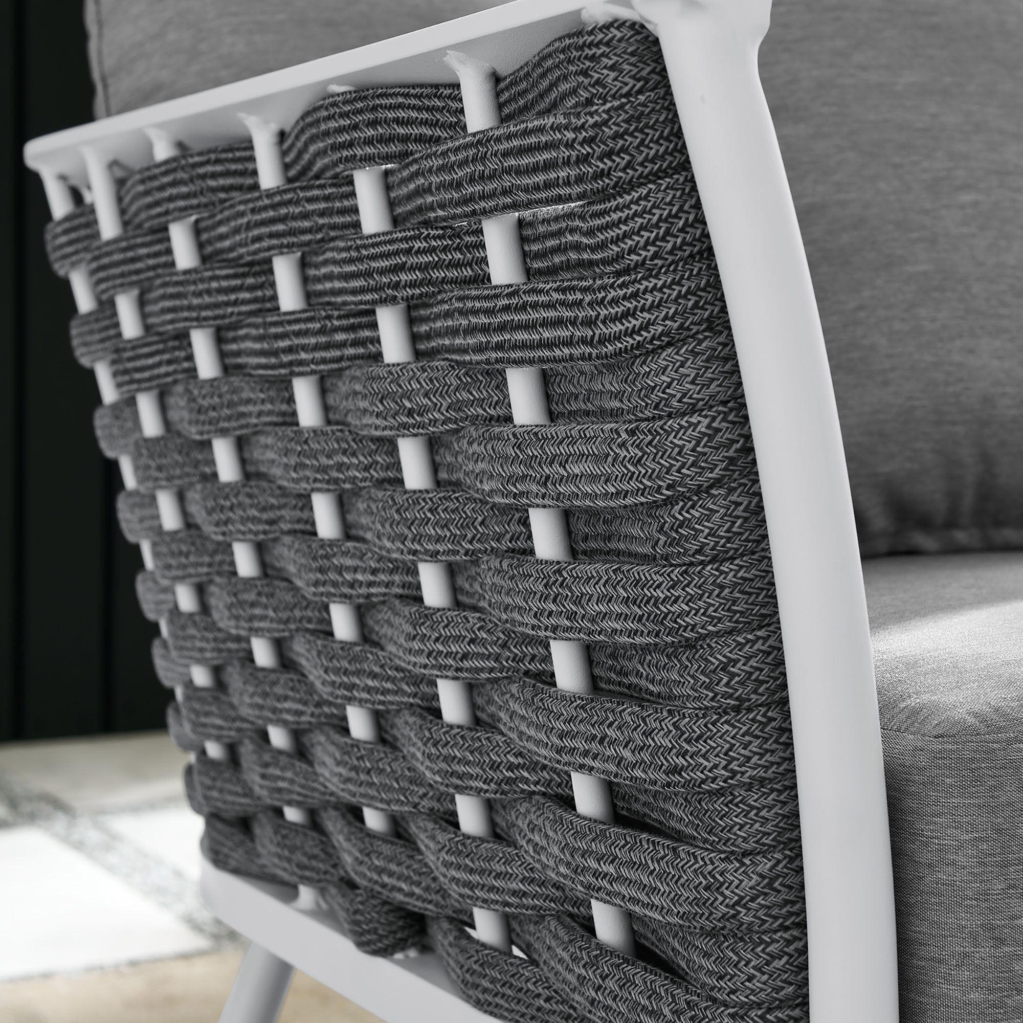 Stance Outdoor Patio Aluminum Left-Facing Armchair by Modway