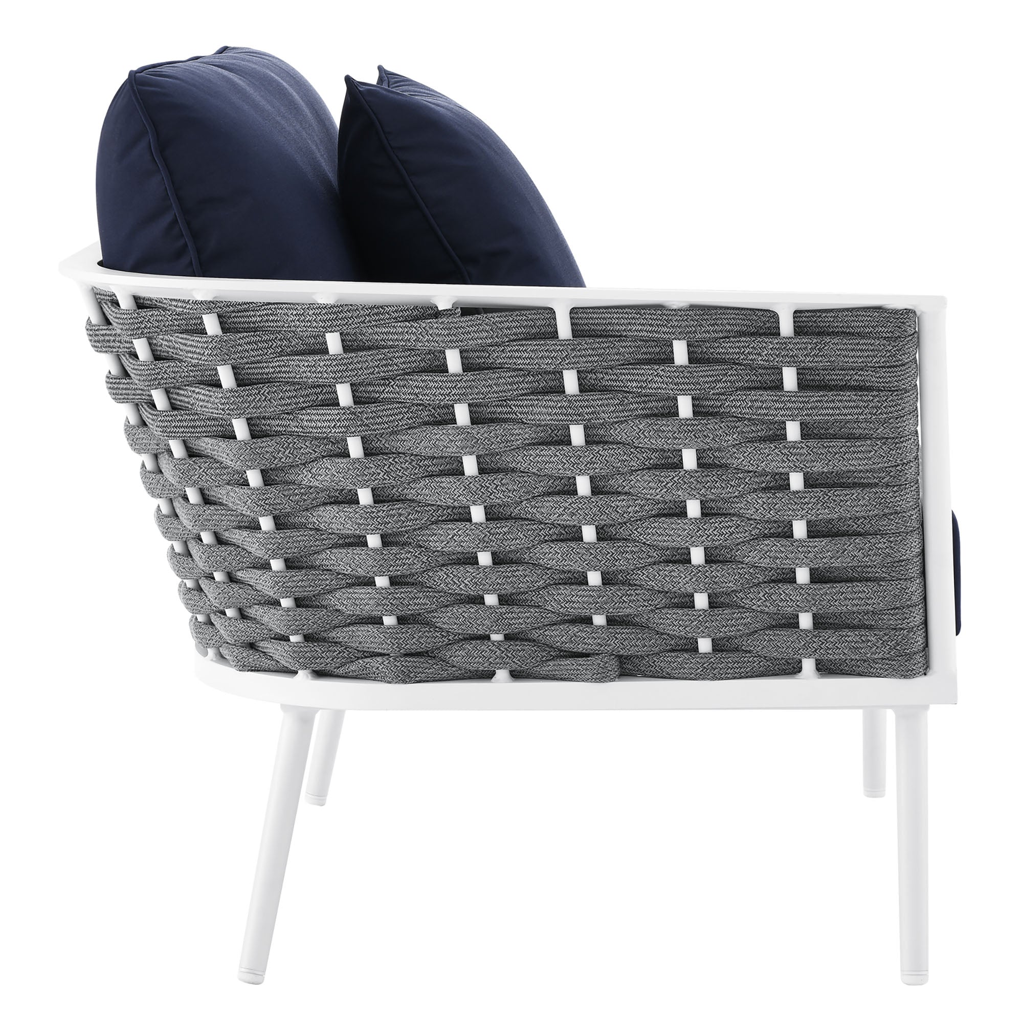 Stance Outdoor Patio Aluminum Left-Facing Armchair by Modway