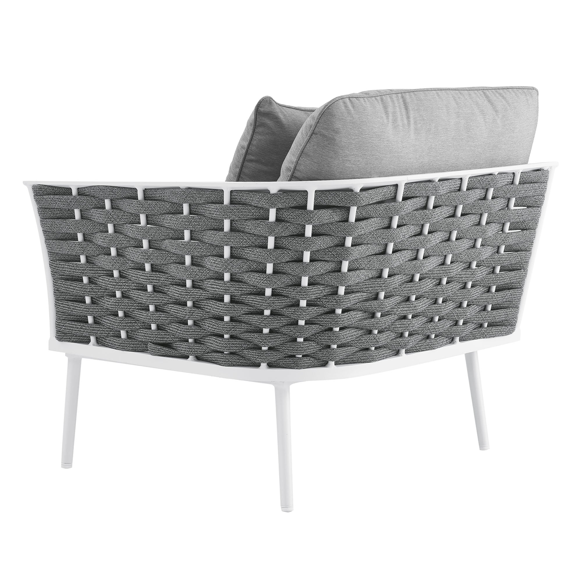 Stance Outdoor Patio Aluminum Right-Facing Armchair by Modway
