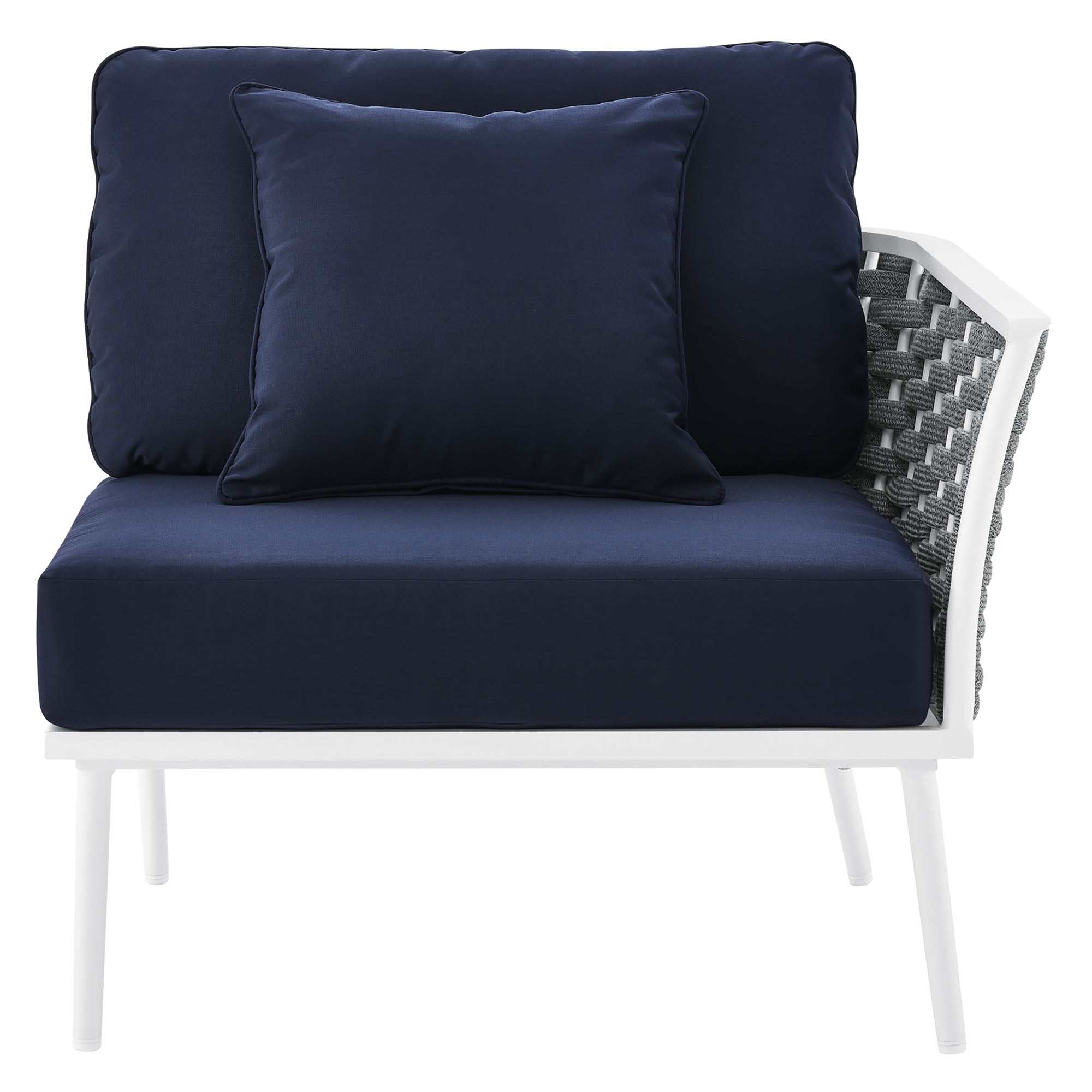 Stance Outdoor Patio Aluminum Right-Facing Armchair by Modway