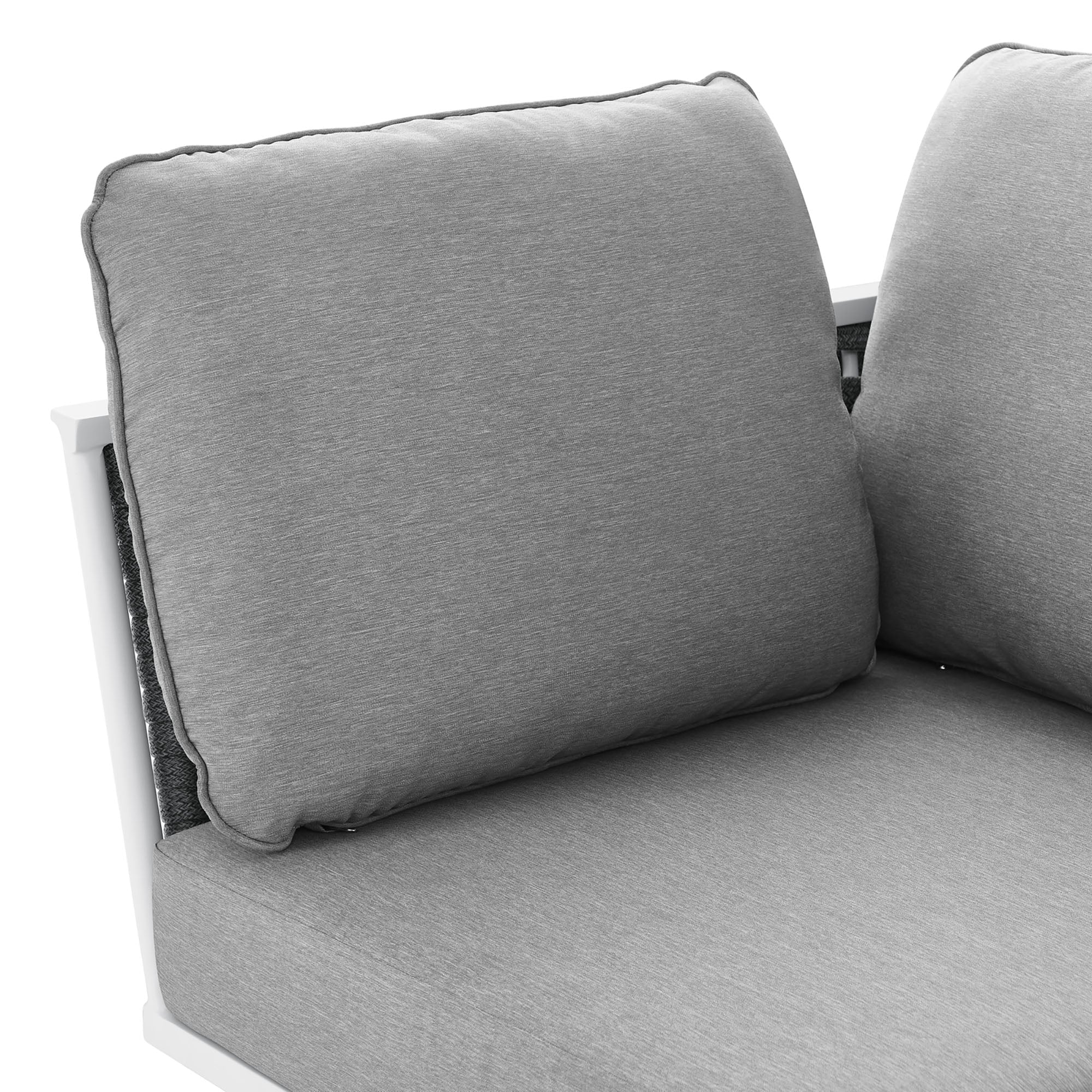 Stance Outdoor Patio Aluminum Corner Chair by Modway