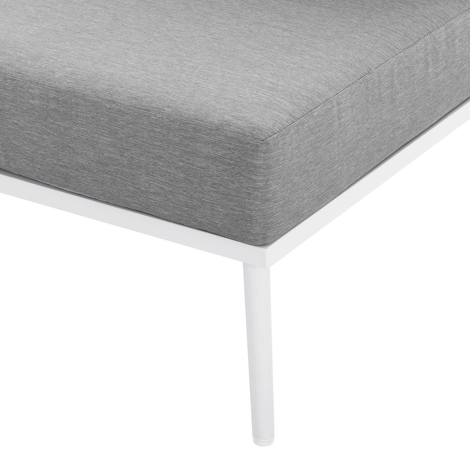 Stance Outdoor Patio Aluminum Armless Chair by Modway