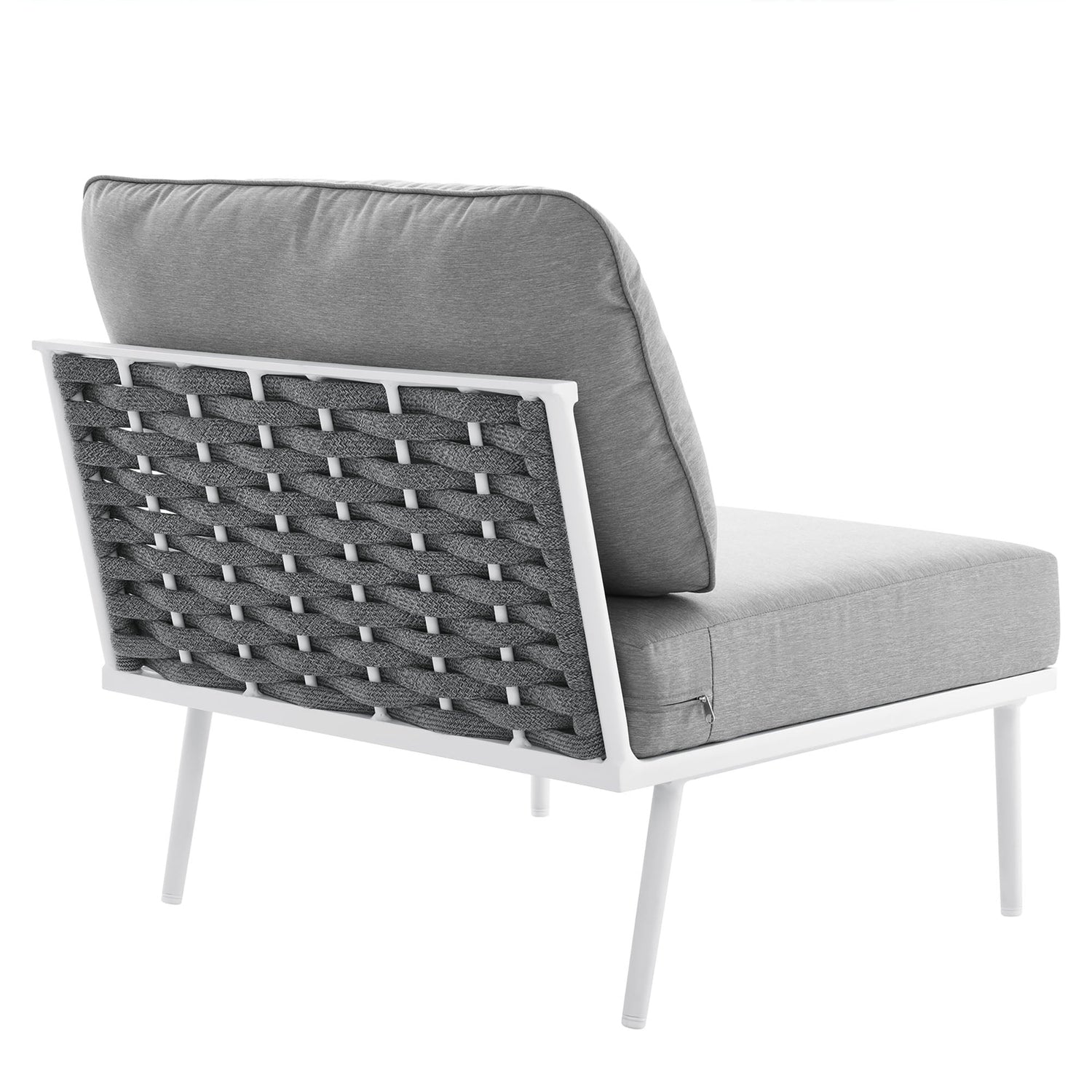 Stance Outdoor Patio Aluminum Armless Chair by Modway