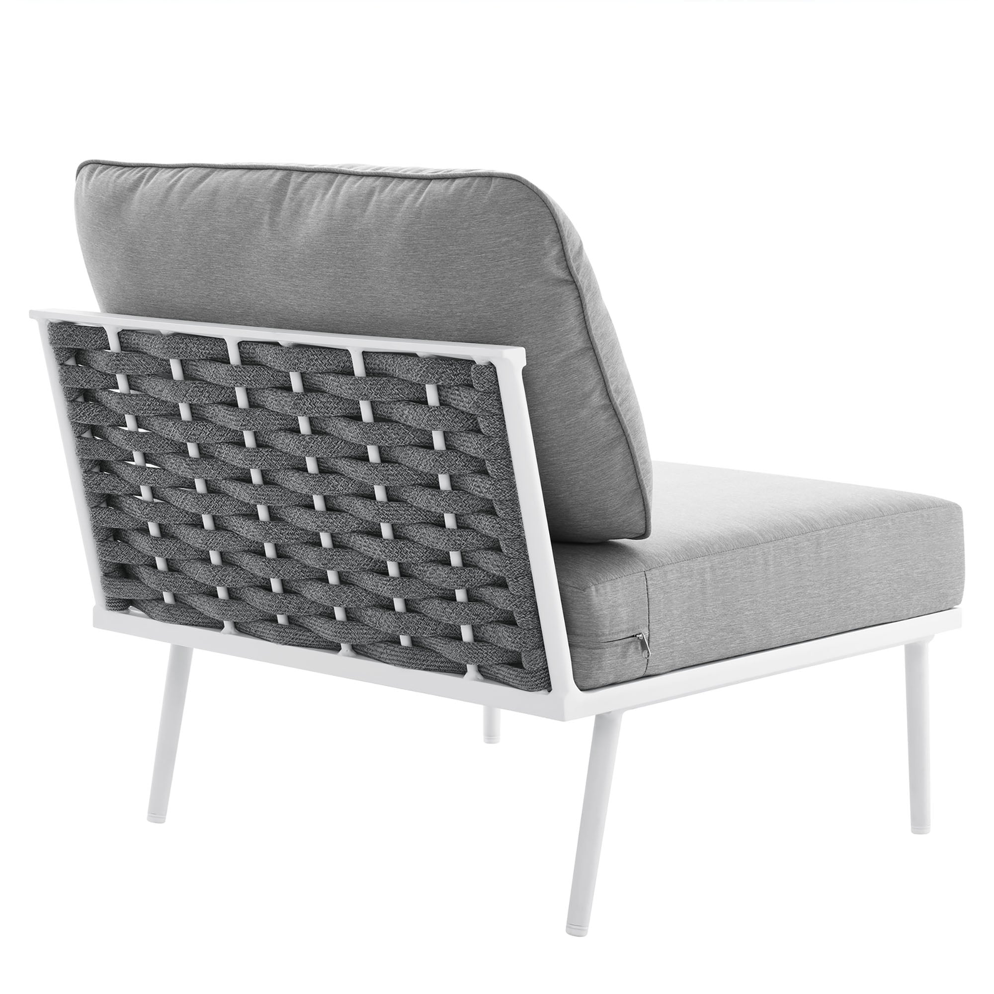 Stance Outdoor Patio Aluminum Armless Chair by Modway