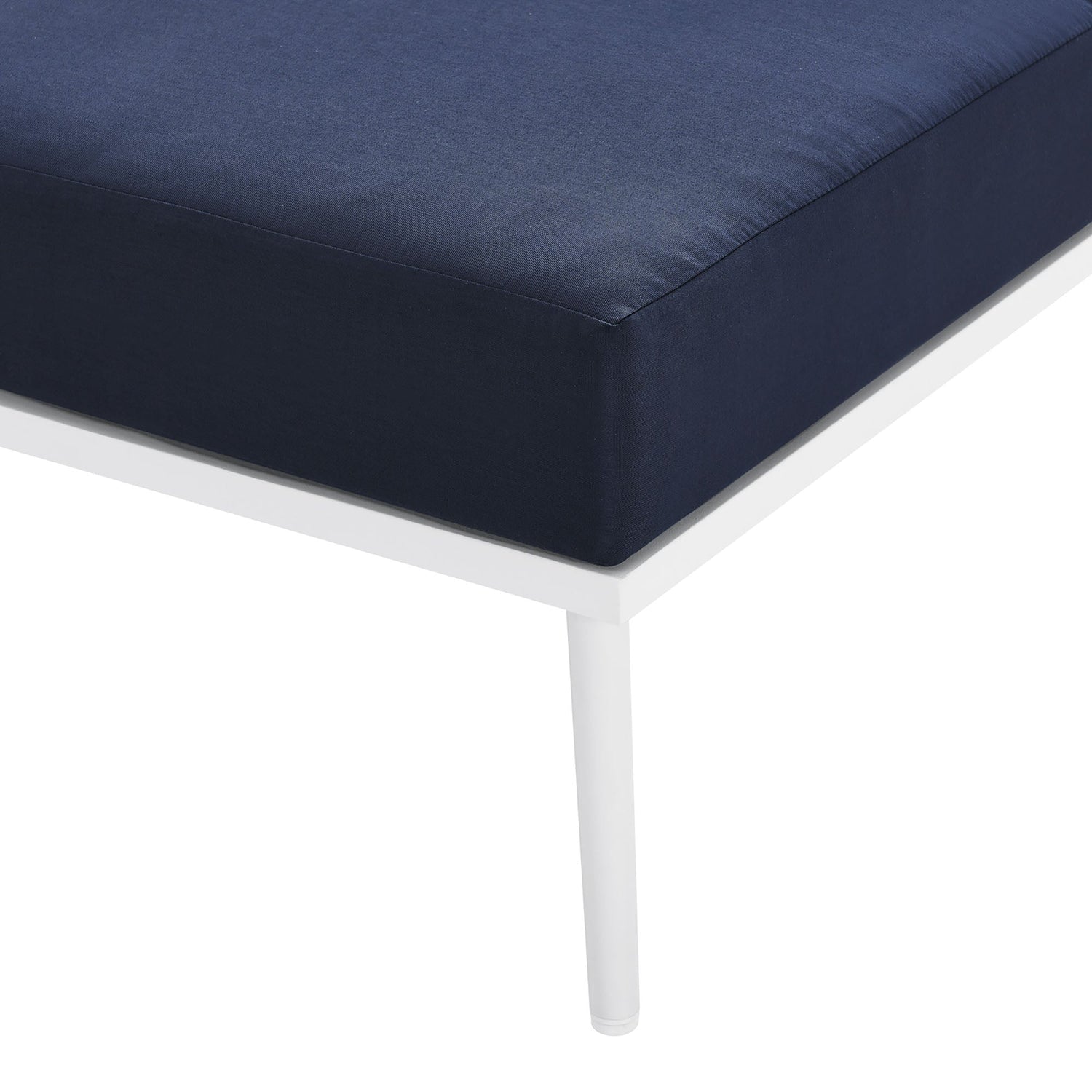 Stance Outdoor Patio Aluminum Armless Chair by Modway