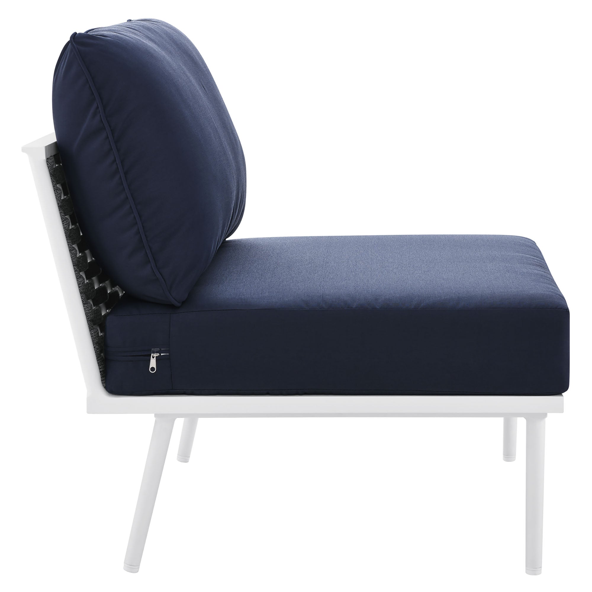 Stance Outdoor Patio Aluminum Armless Chair by Modway
