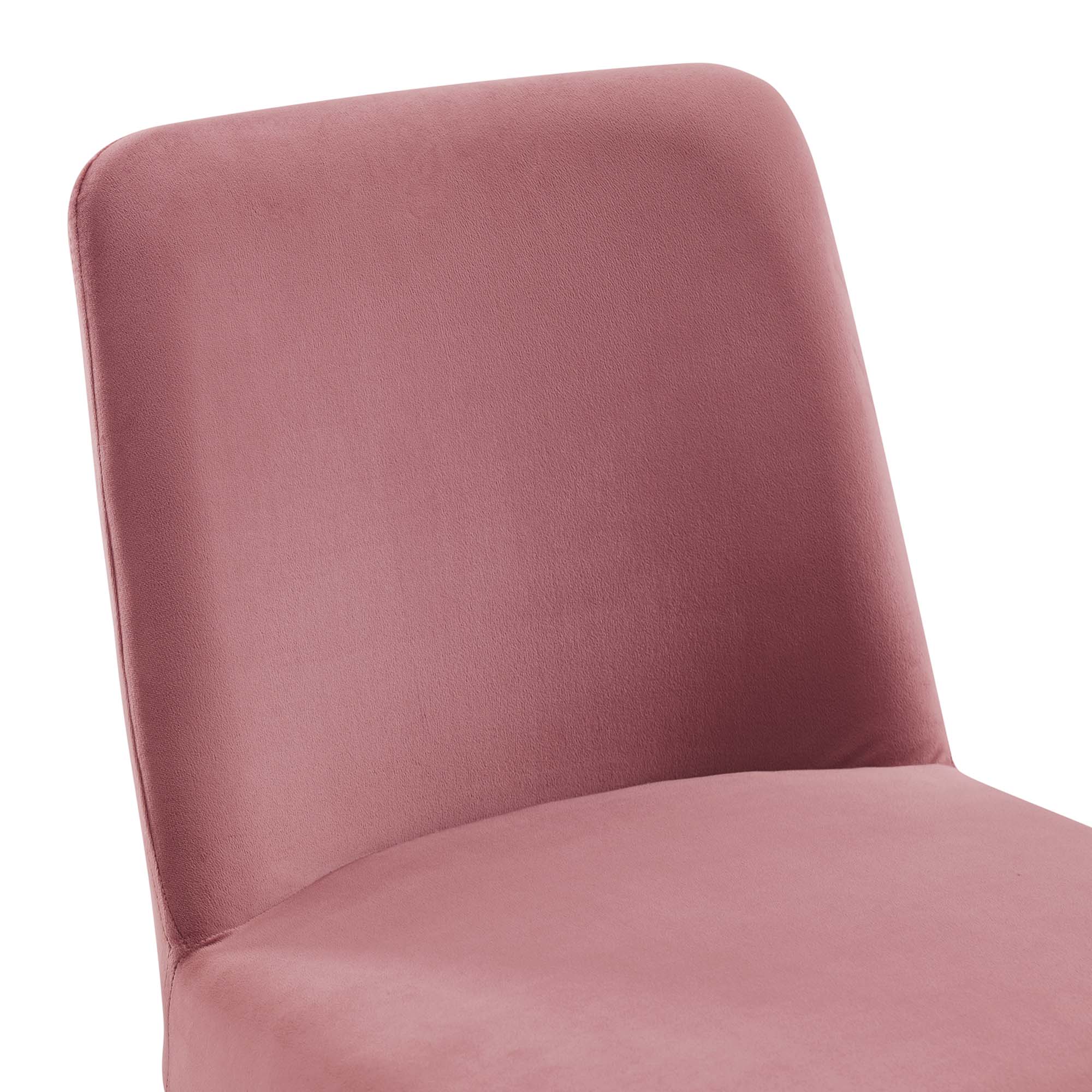 Amplify Sled Base Performance Velvet Dining Chairs - Set of 2 by Modway