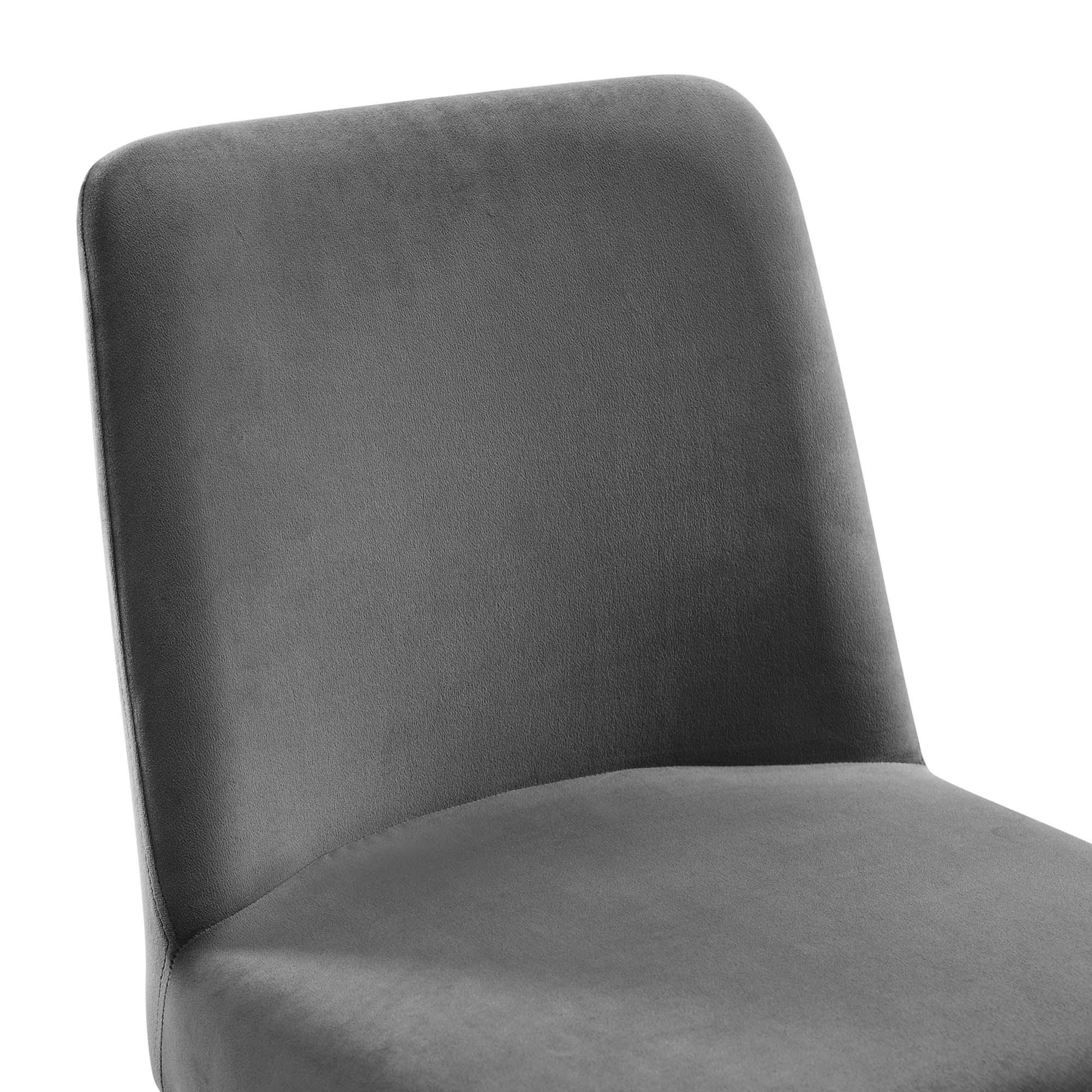 Amplify Sled Base Performance Velvet Dining Chairs - Set of 2 by Modway