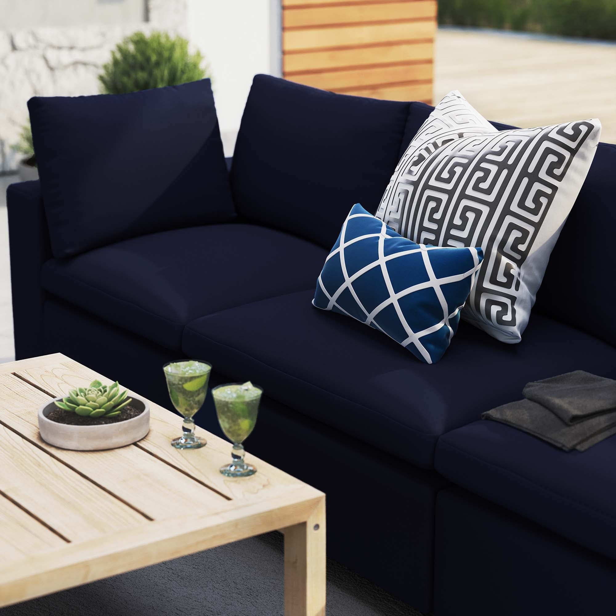 Commix Sunbrella® Outdoor Patio Sofa by Modway
