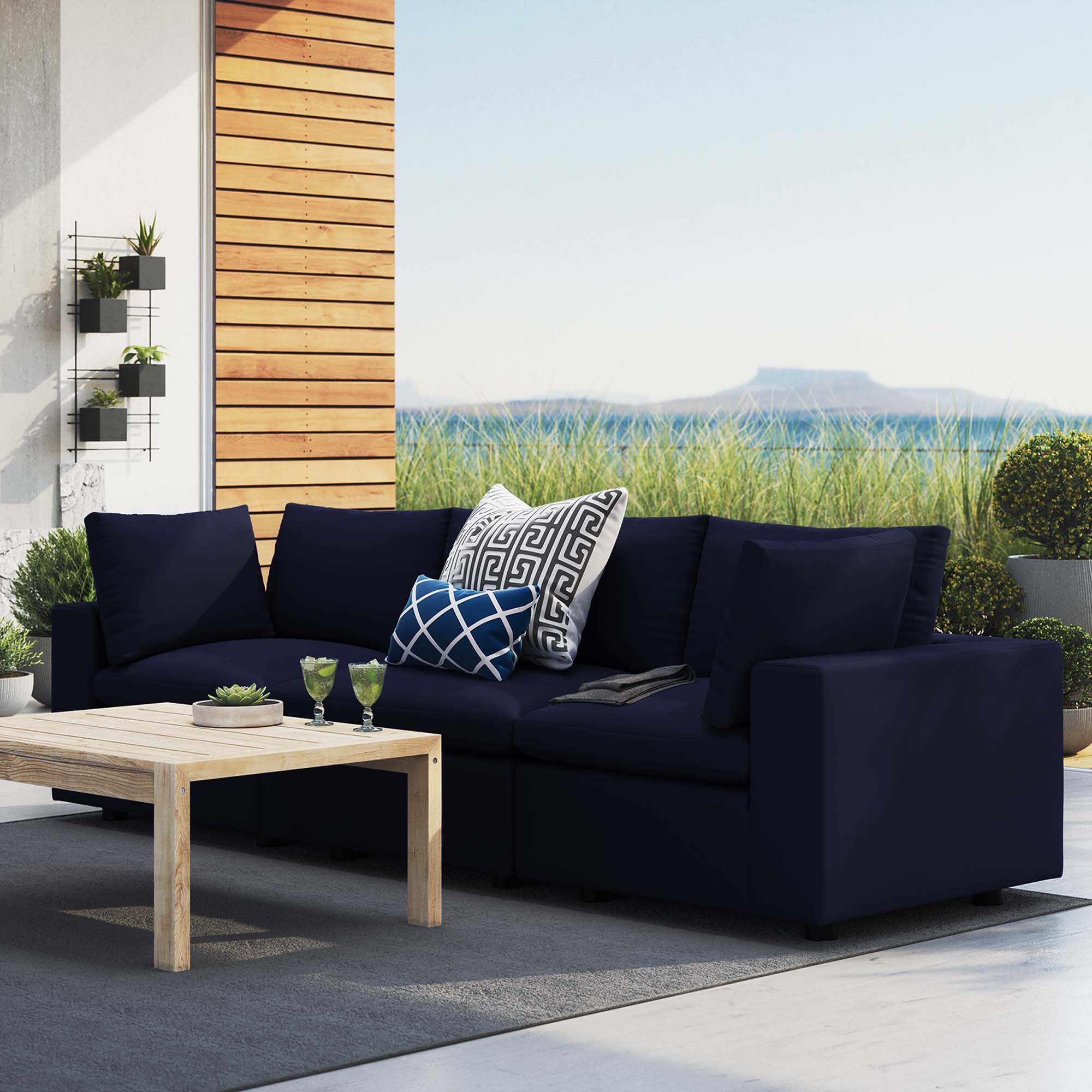 Commix Sunbrella® Outdoor Patio Sofa by Modway