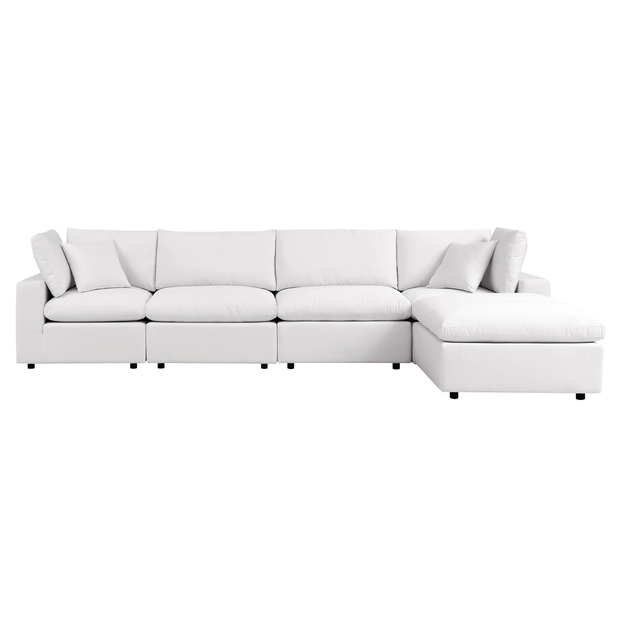 Commix 5-Piece Outdoor Patio Sectional Sofa by Modway