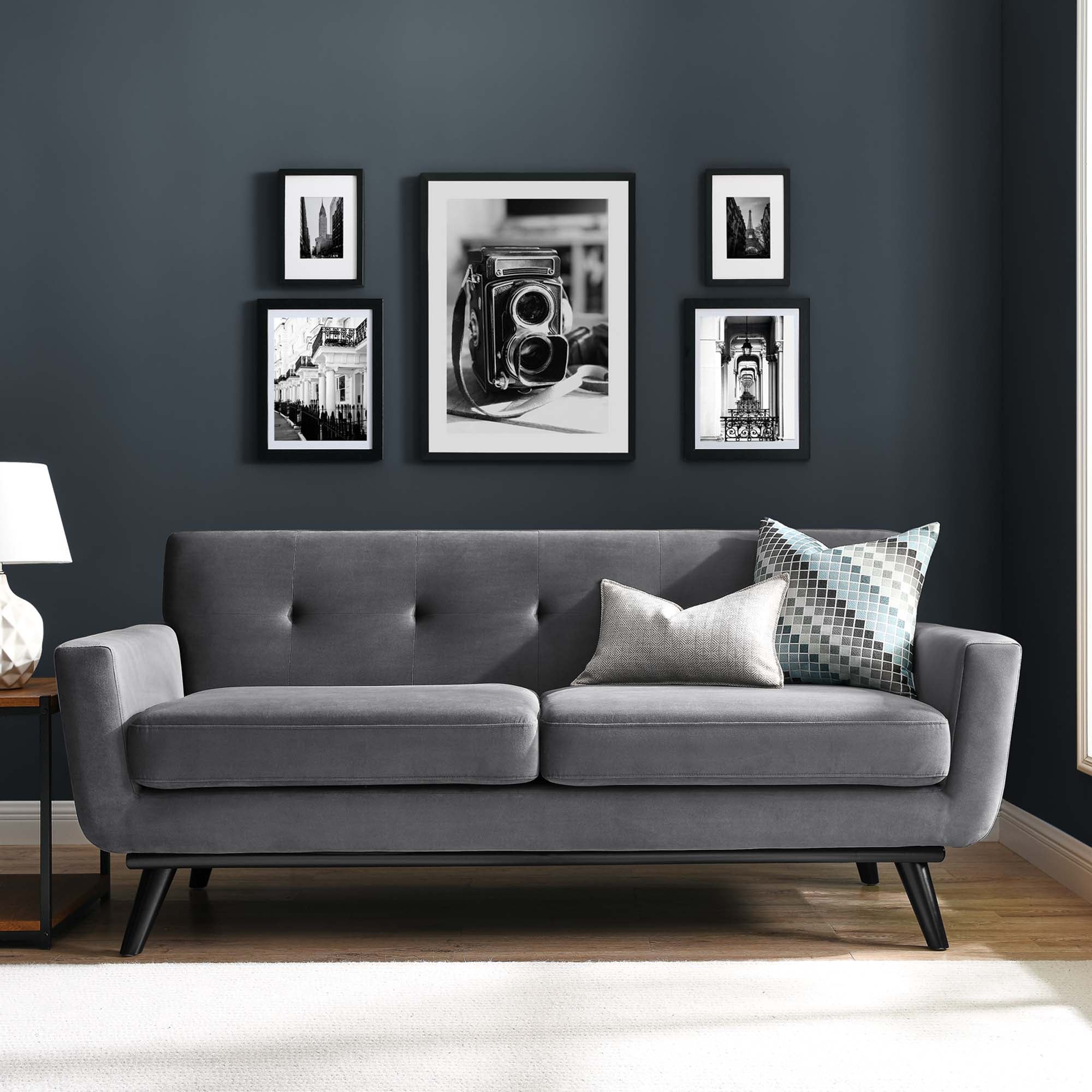 Engage Performance Velvet Loveseat by Modway