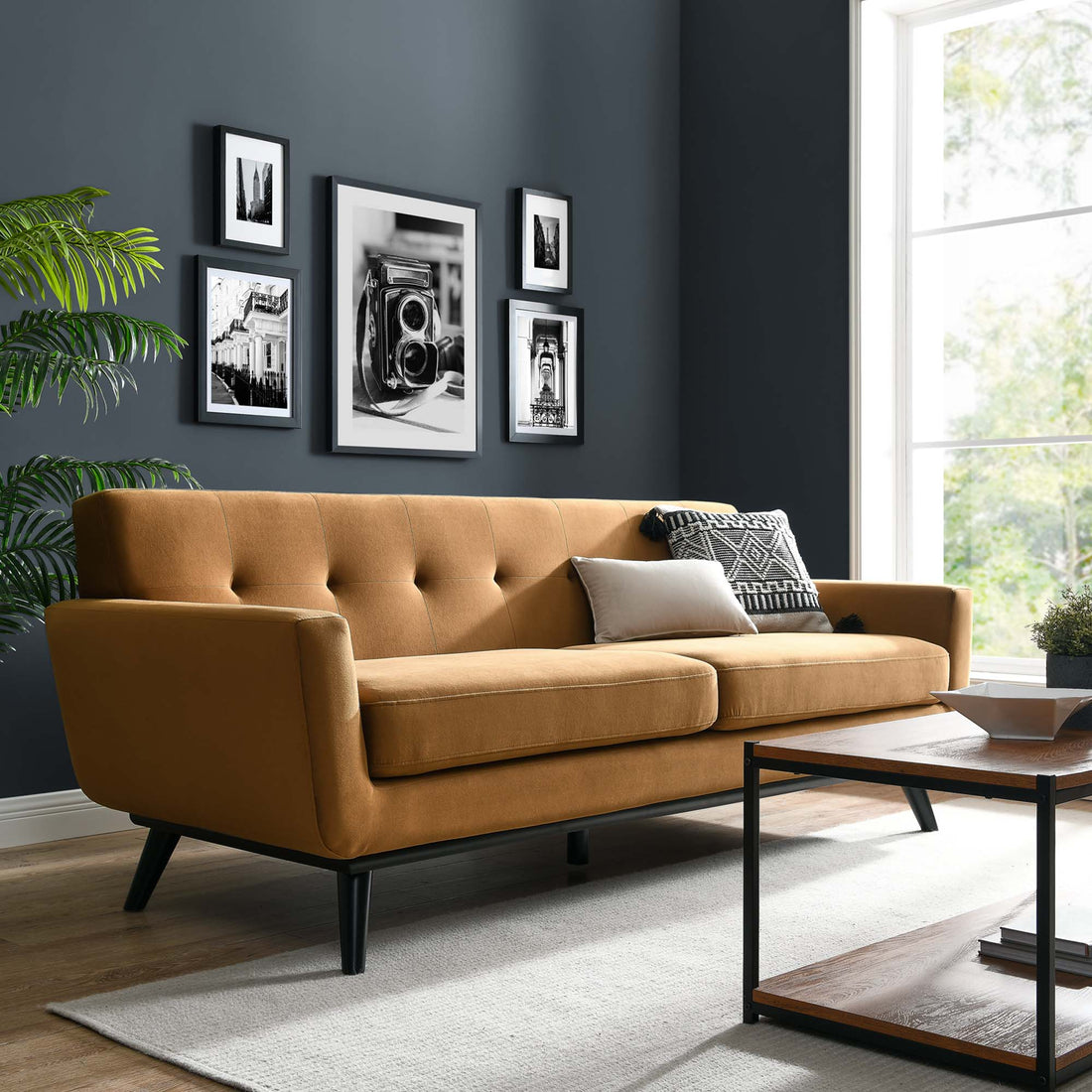 Engage Performance Velvet Sofa by Modway