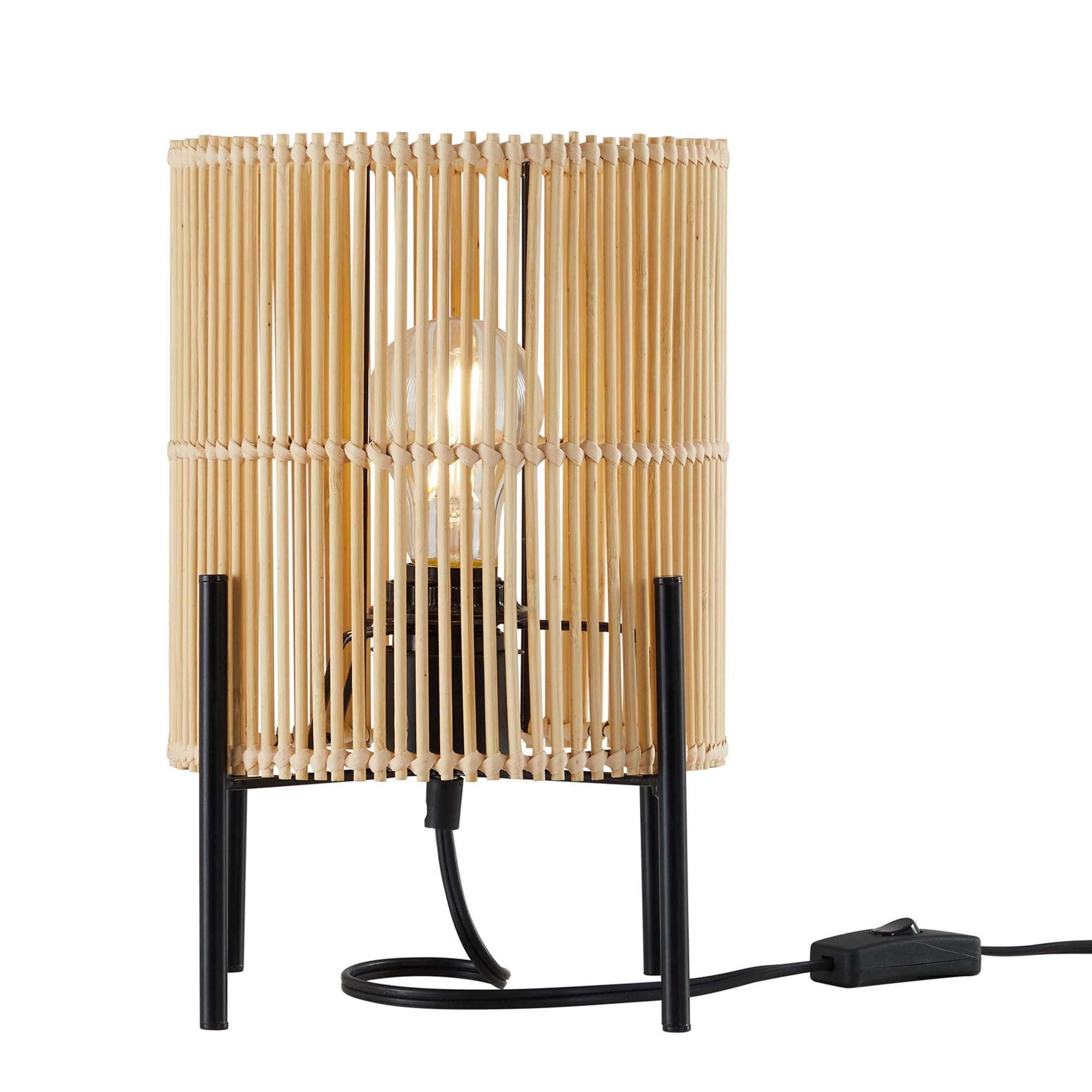 Casen Bamboo Table Lamp by Modway