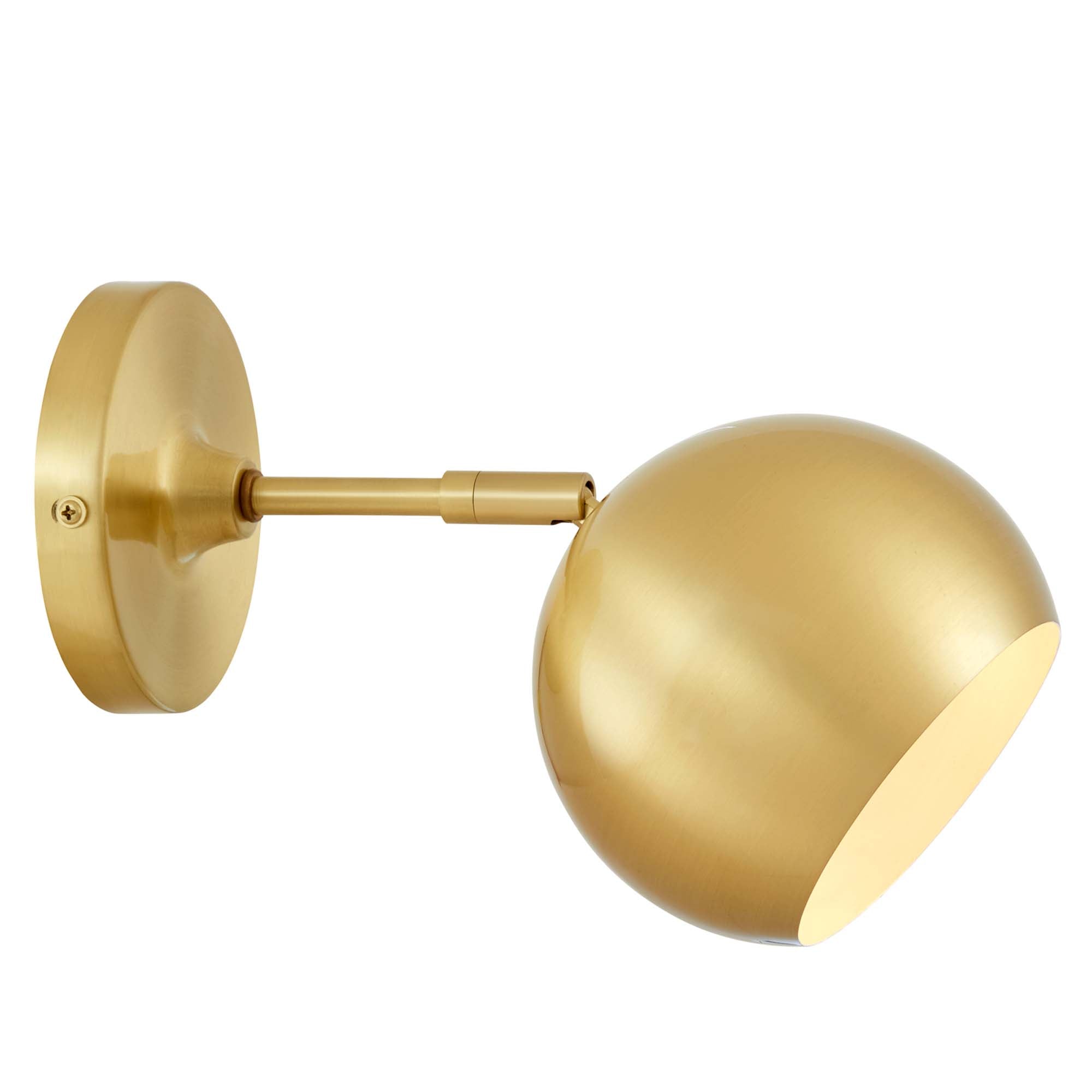 Chalice 4" Swing-Arm Metal Wall Sconce by Modway