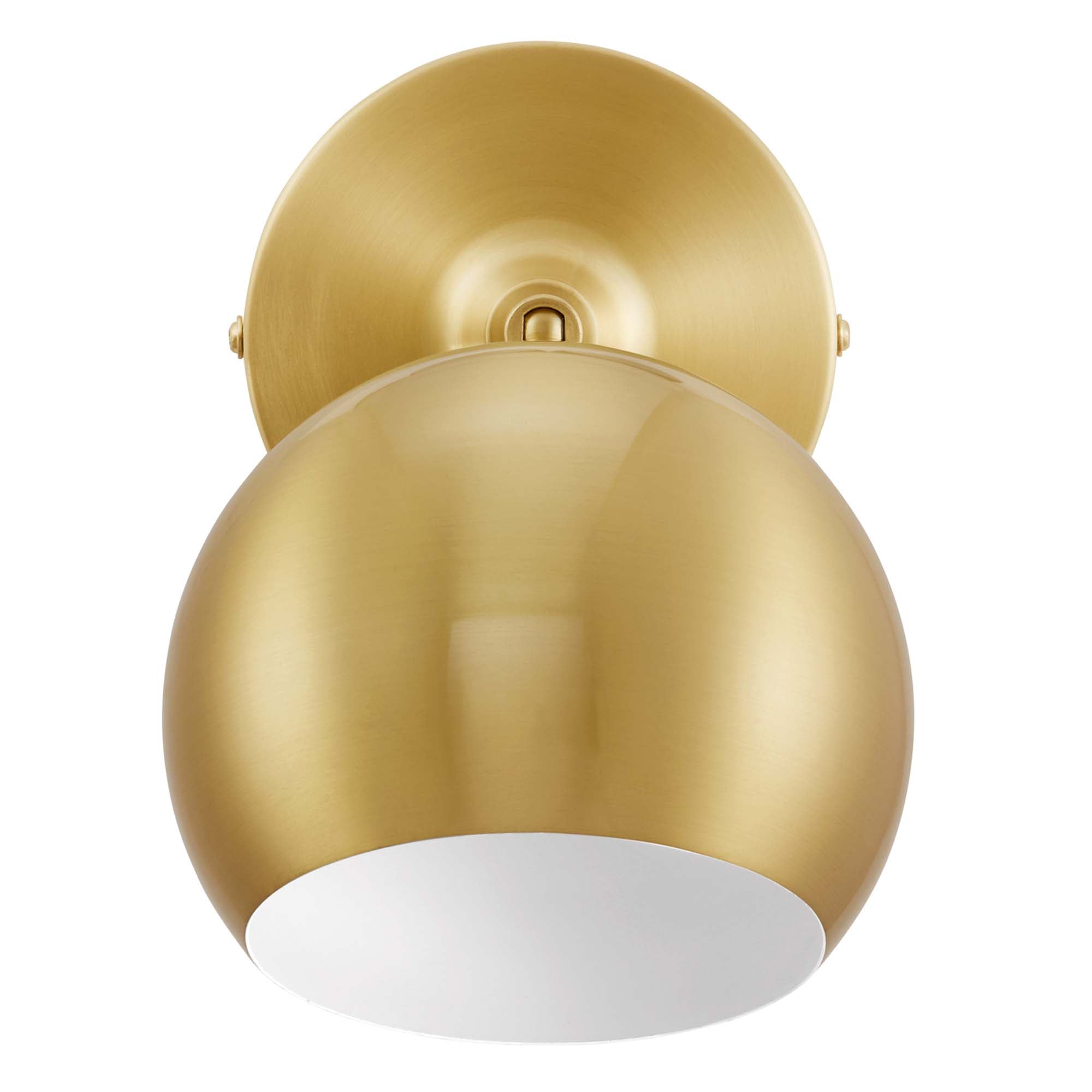 Chalice 4" Swing-Arm Metal Wall Sconce by Modway