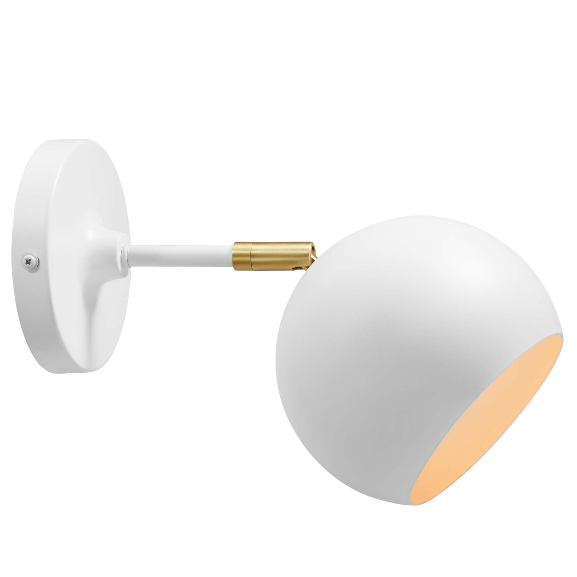 Chalice 4" Swing-Arm Metal Wall Sconce by Modway