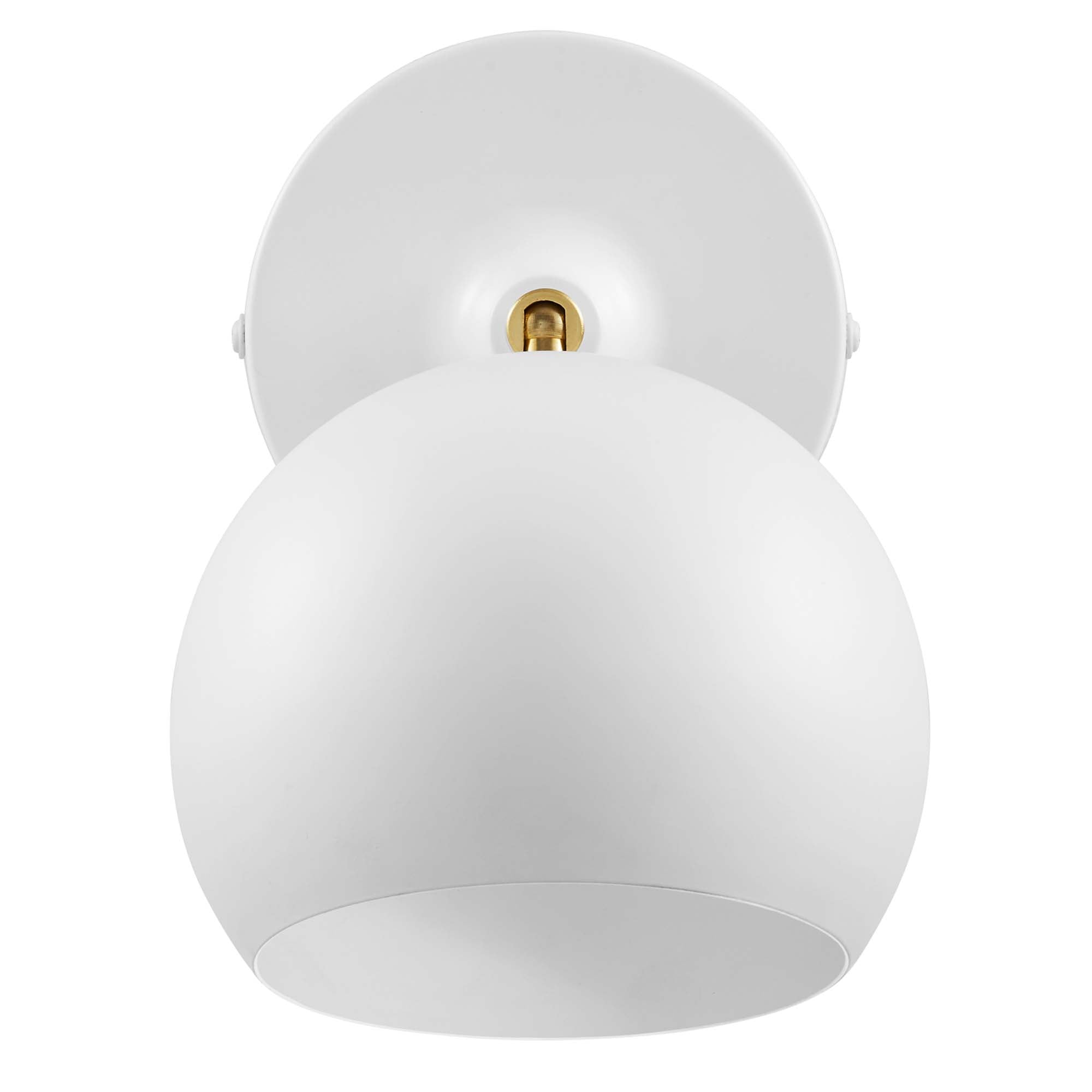 Chalice 4" Swing-Arm Metal Wall Sconce by Modway