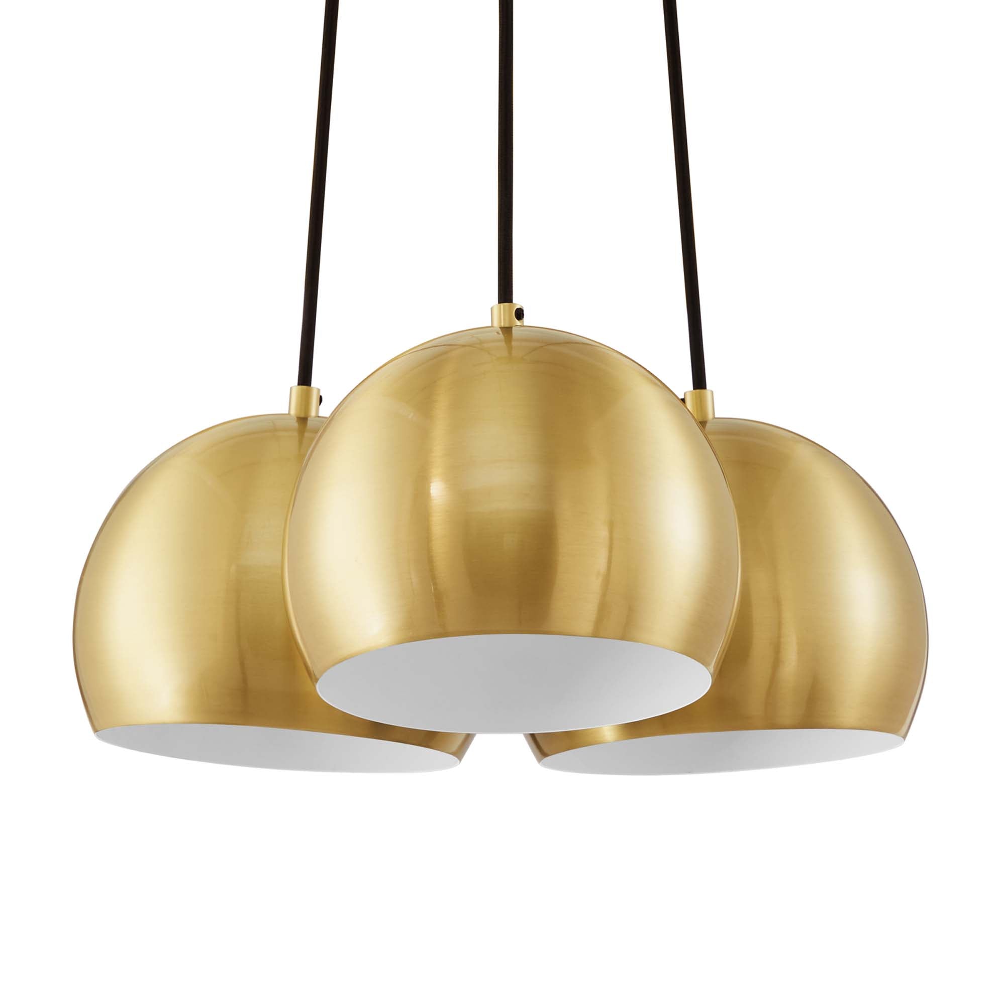 Chalice 3-Light Metal Pendant by Modway