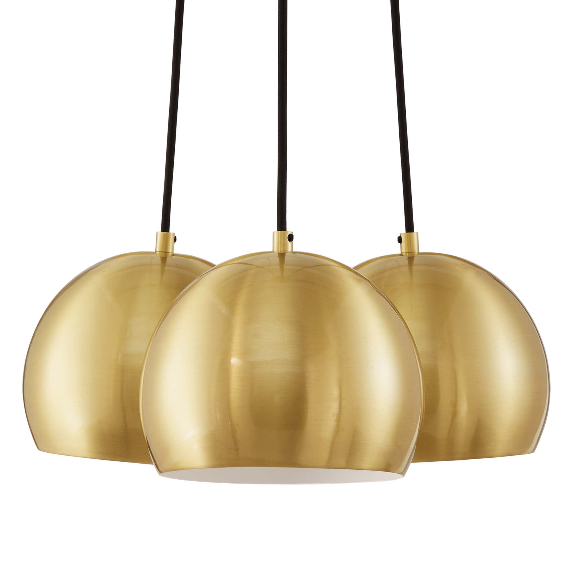 Chalice 3-Light Metal Pendant by Modway