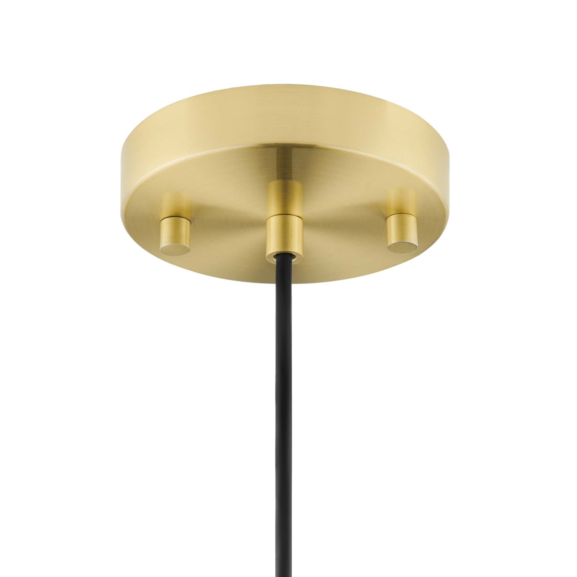 Reprise Glass Pendant Light by Modway