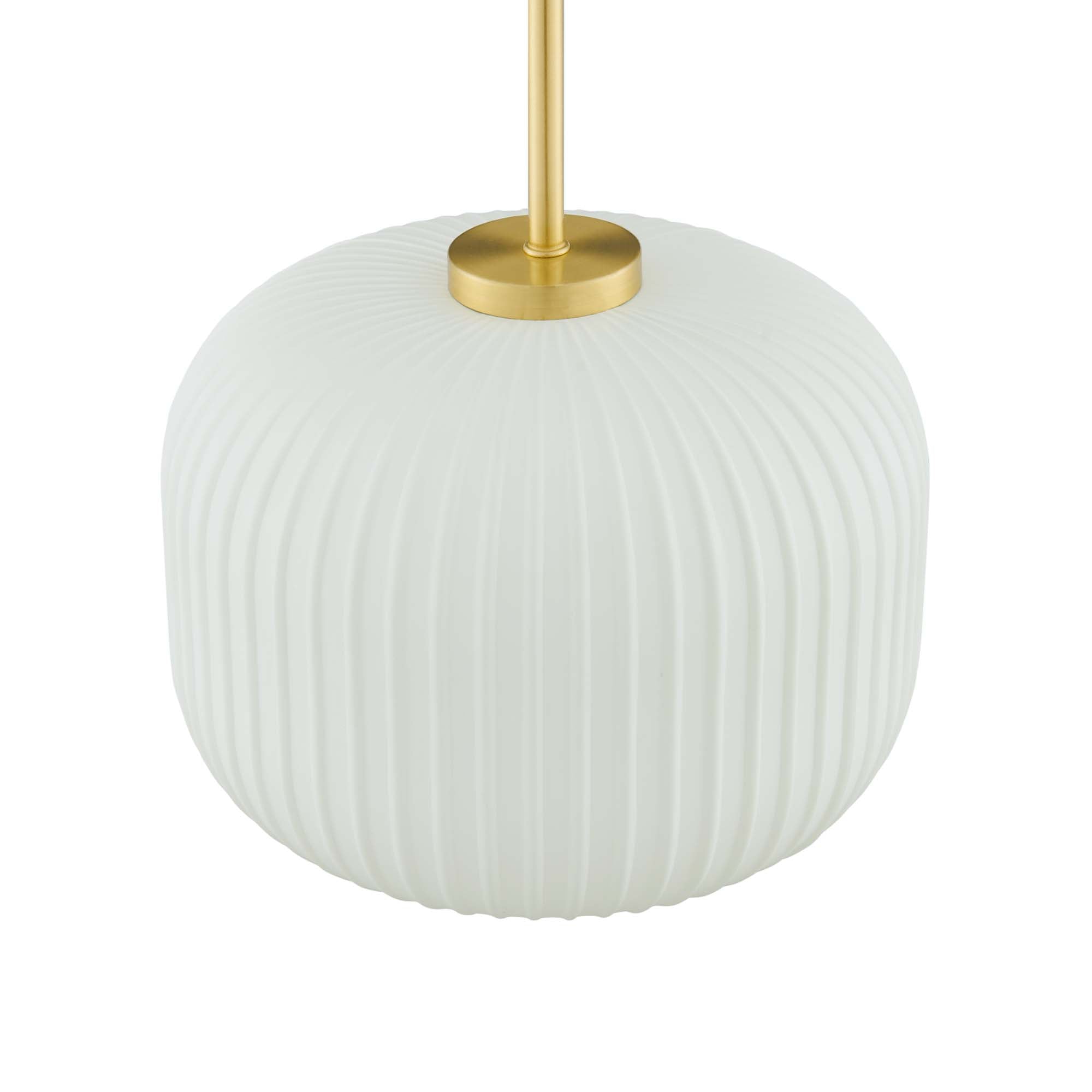 Reprise Glass Pendant Light by Modway