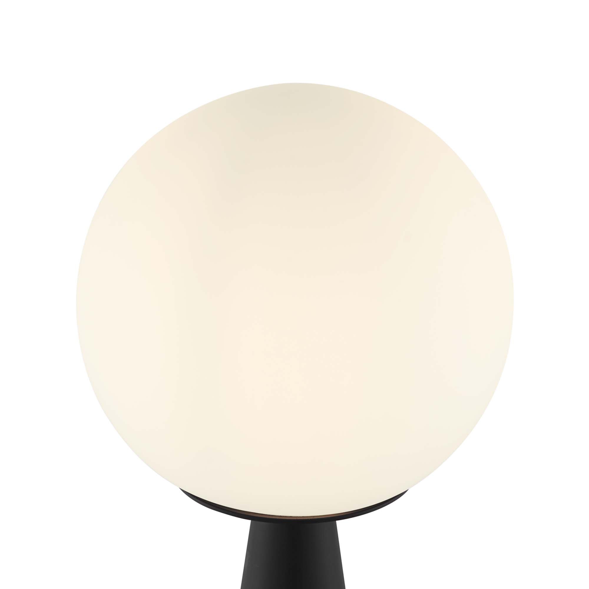 Apex Glass Globe Glass Table Lamp by Modway