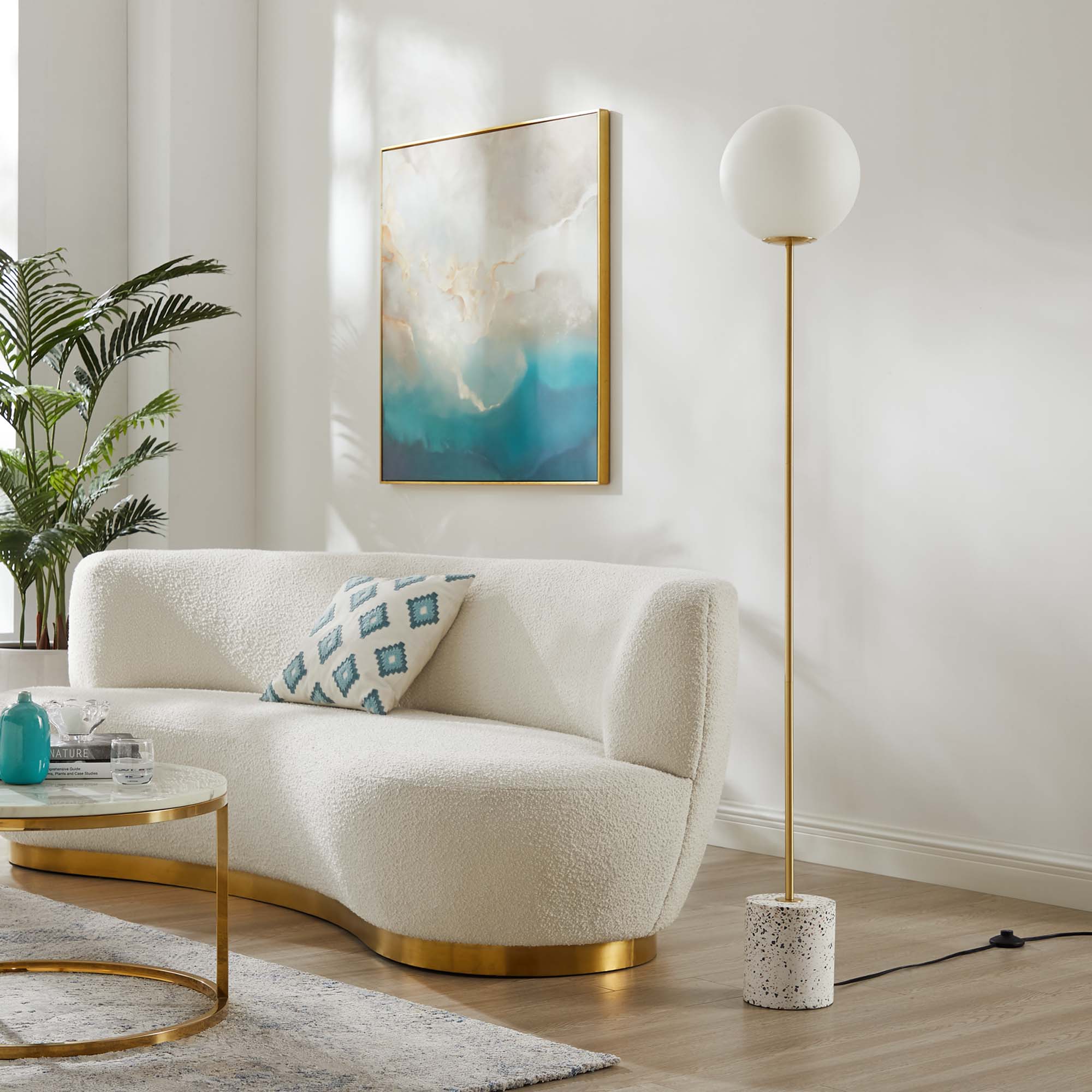 Logic Terrazzo Floor Lamp by Modway