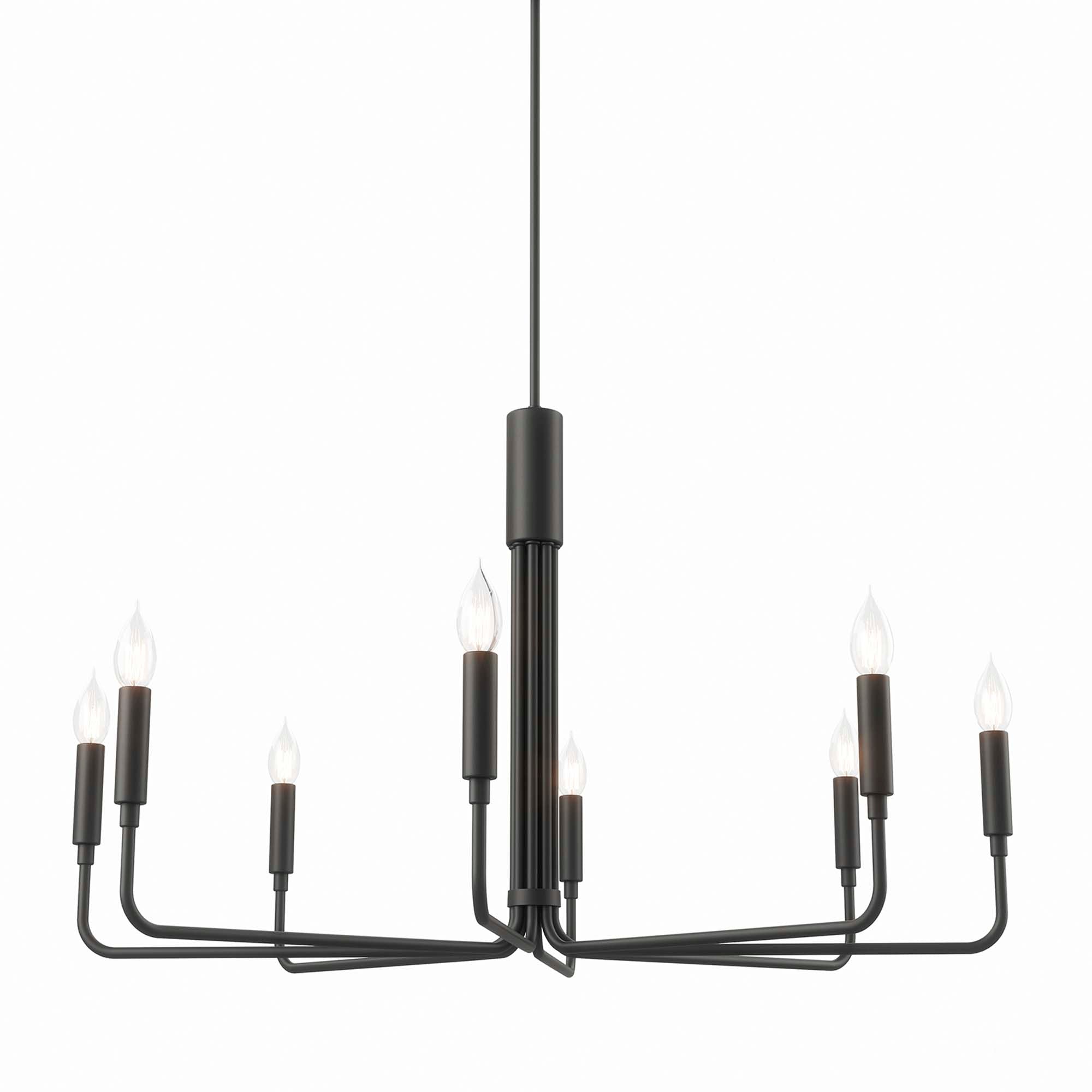 Rekindle 8-Light Chandelier by Modway