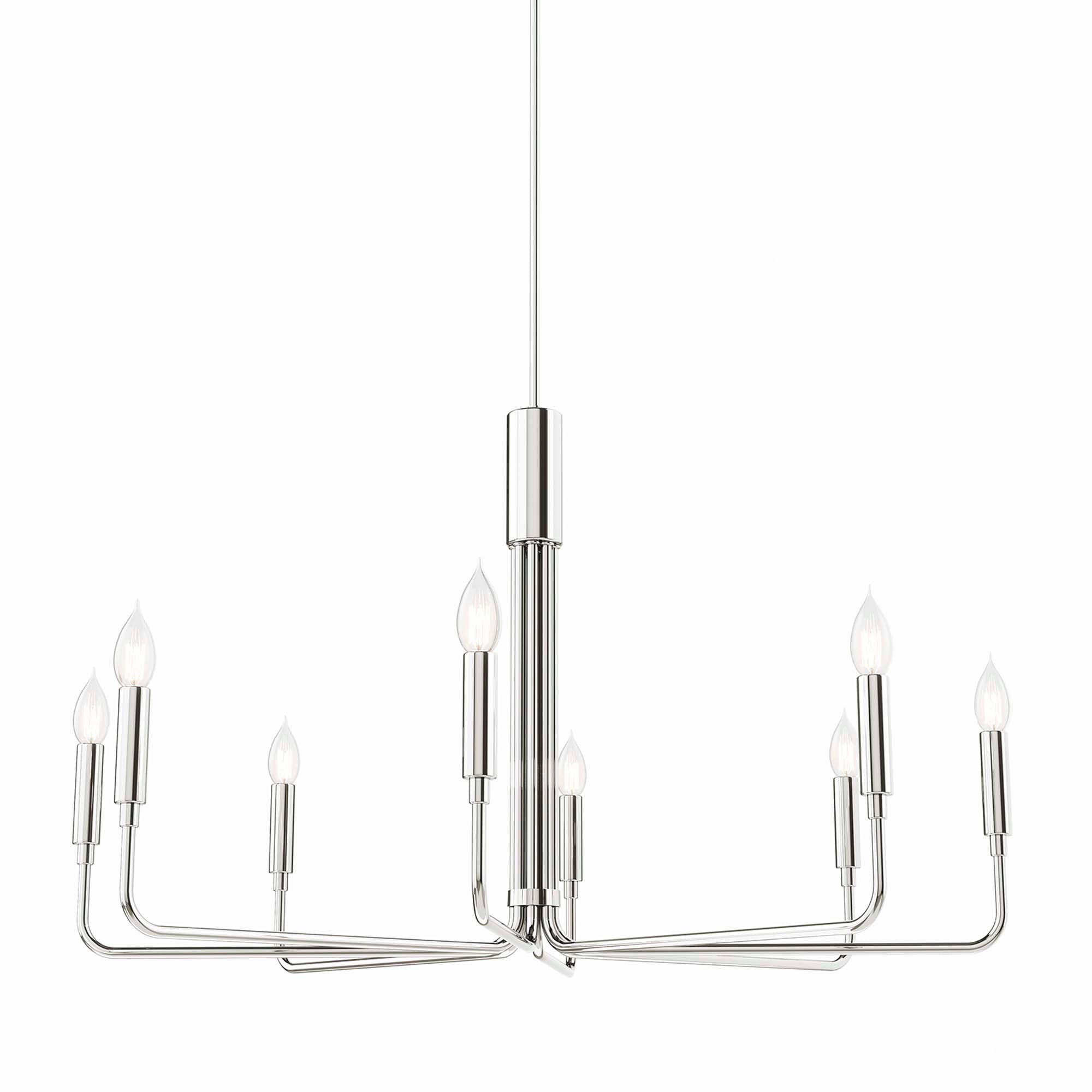 Rekindle 8-Light Chandelier by Modway