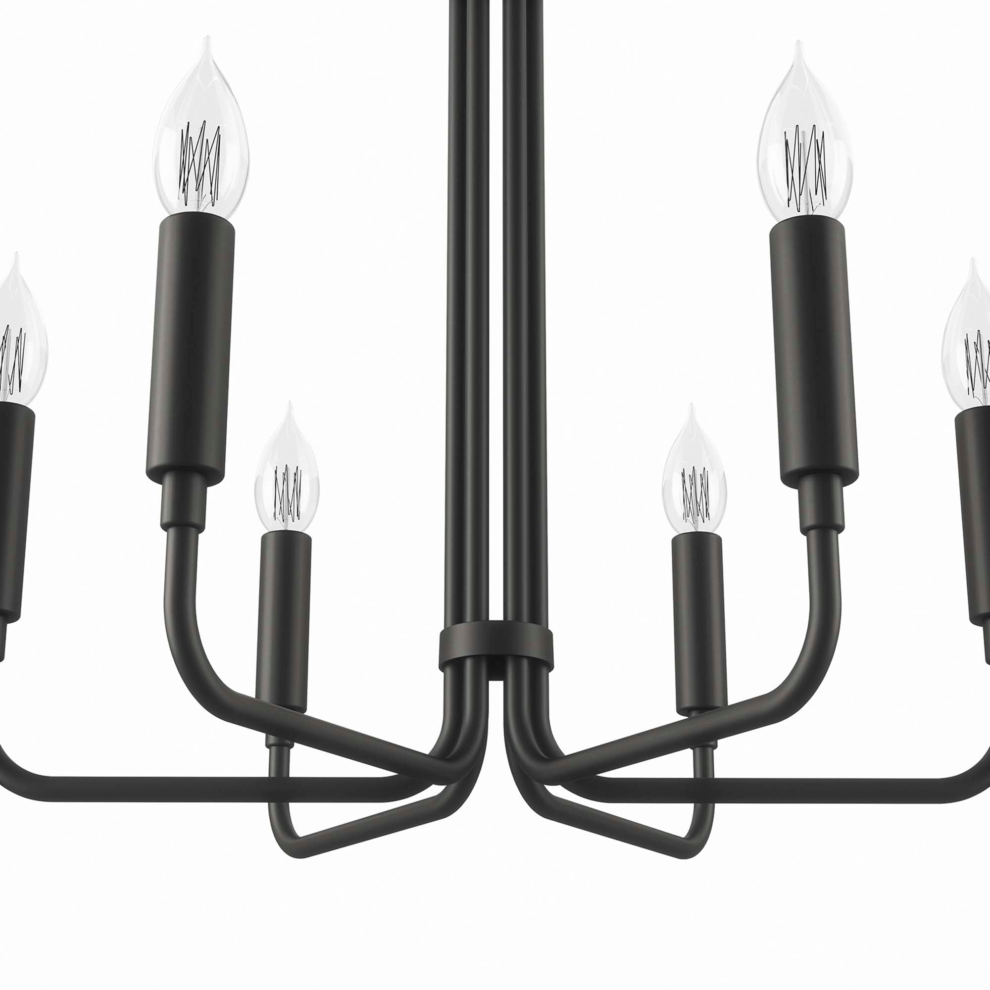 Rekindle 6-Light Chandelier by Modway